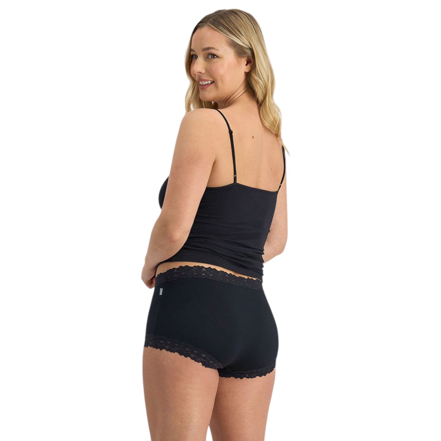 Womens Jockey Parisienne Classic Full Briefs Underwear Black