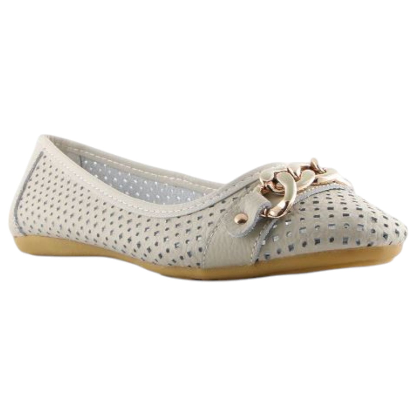 Womens Natural Comfort Rain Flats Ice