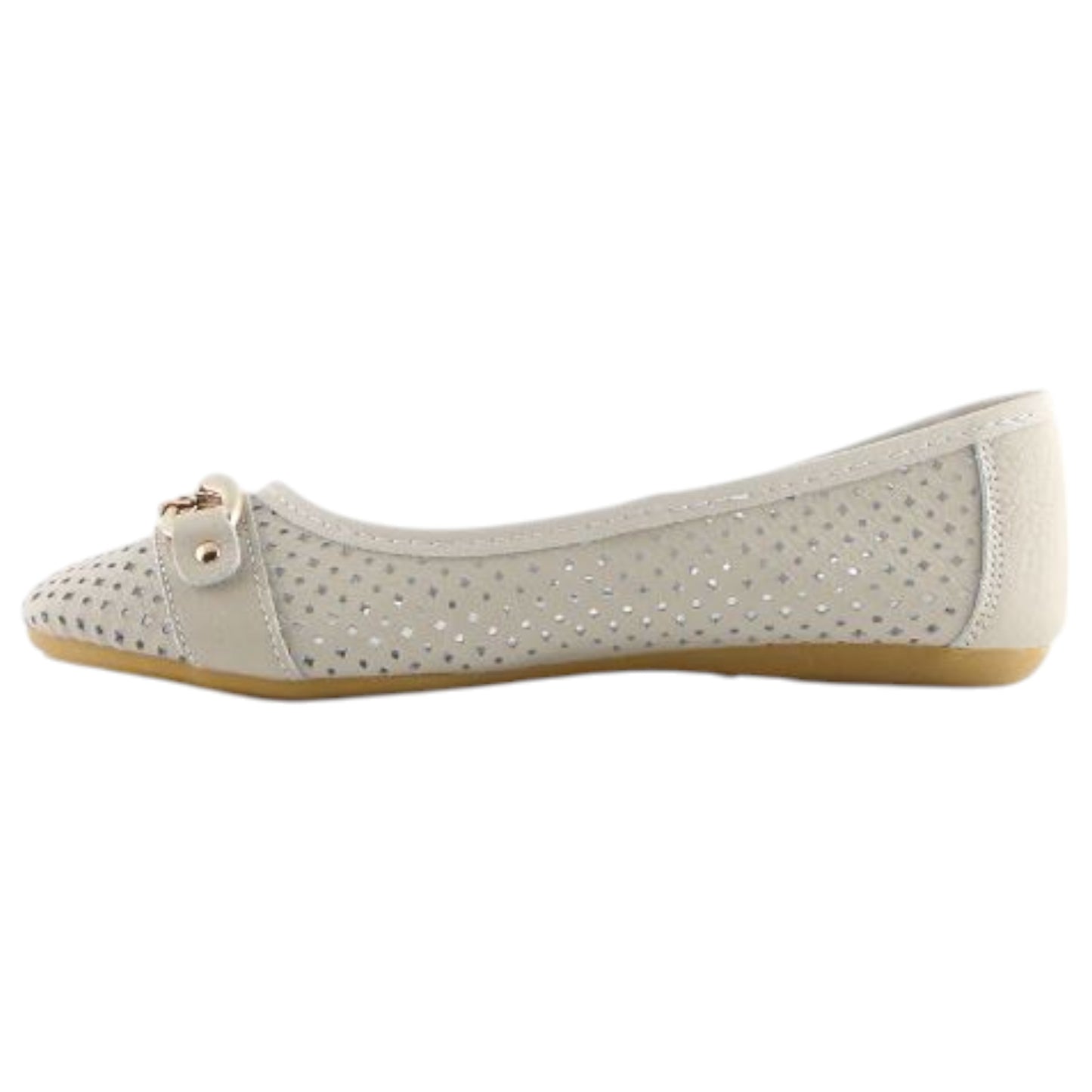 Womens Natural Comfort Rain Flats Ice