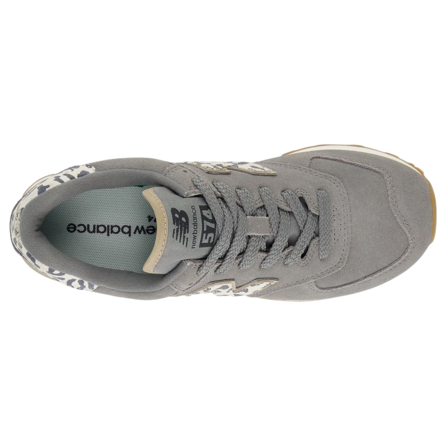 Womens New Balance 574 Shoes Grey Multi