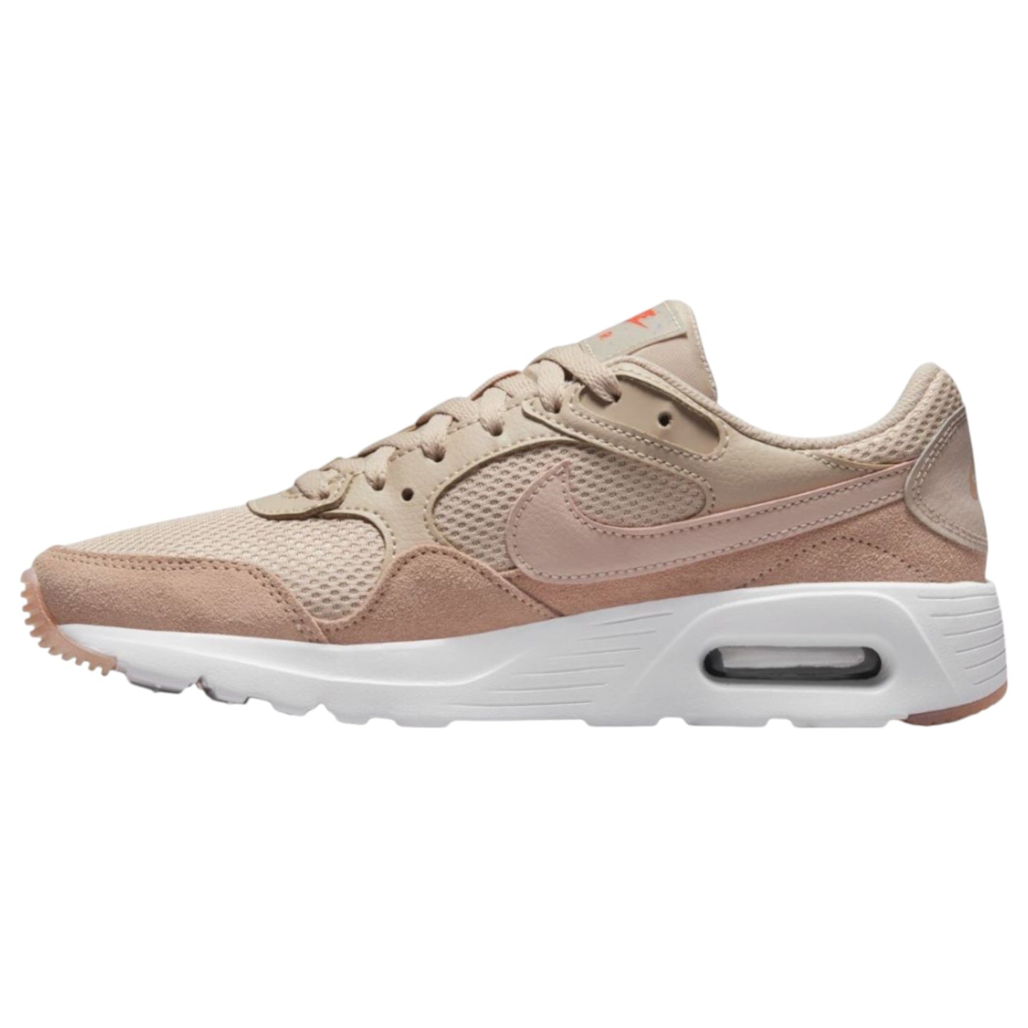 Womens Nike Air Max SC Shoes Fossil Stone/Pink Oxford