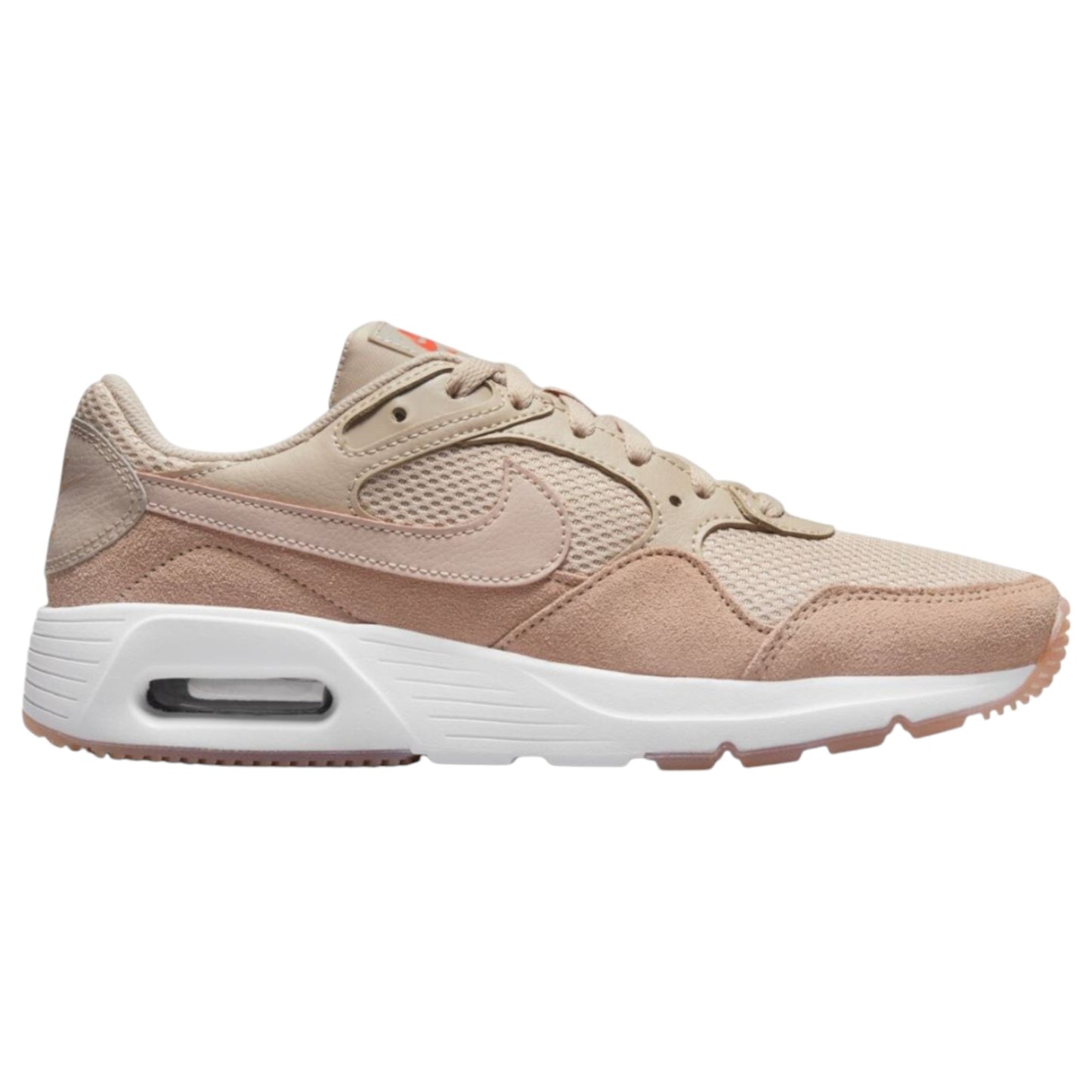 Womens Nike Air Max SC Shoes Fossil Stone/Pink Oxford