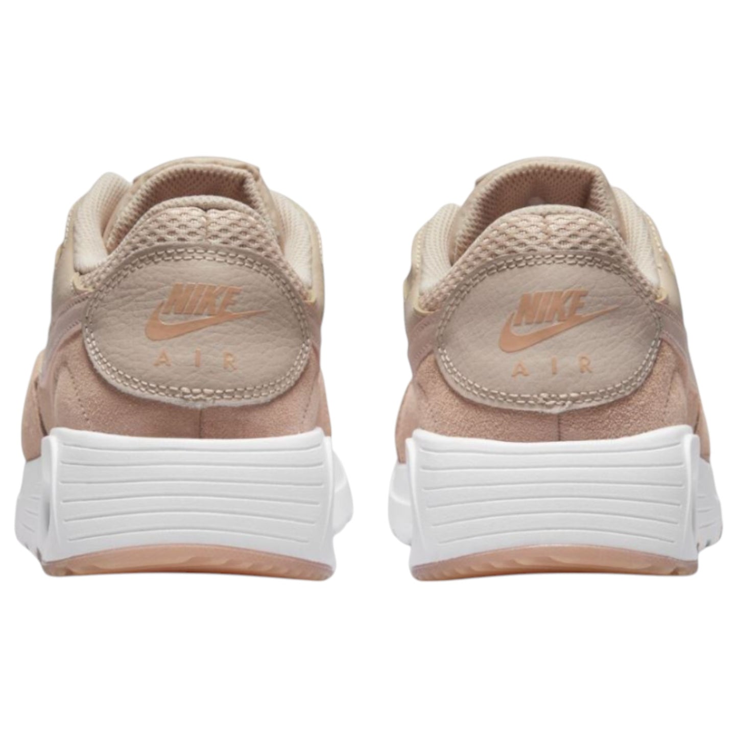 Womens Nike Air Max SC Shoes Fossil Stone/Pink Oxford