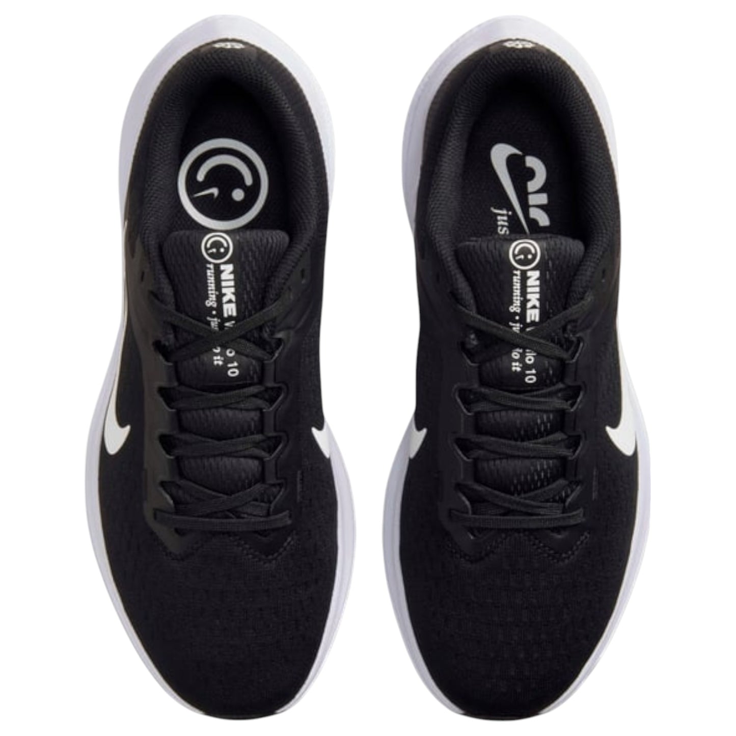 Womens Nike Air Winflo 10 Shoes Black/White