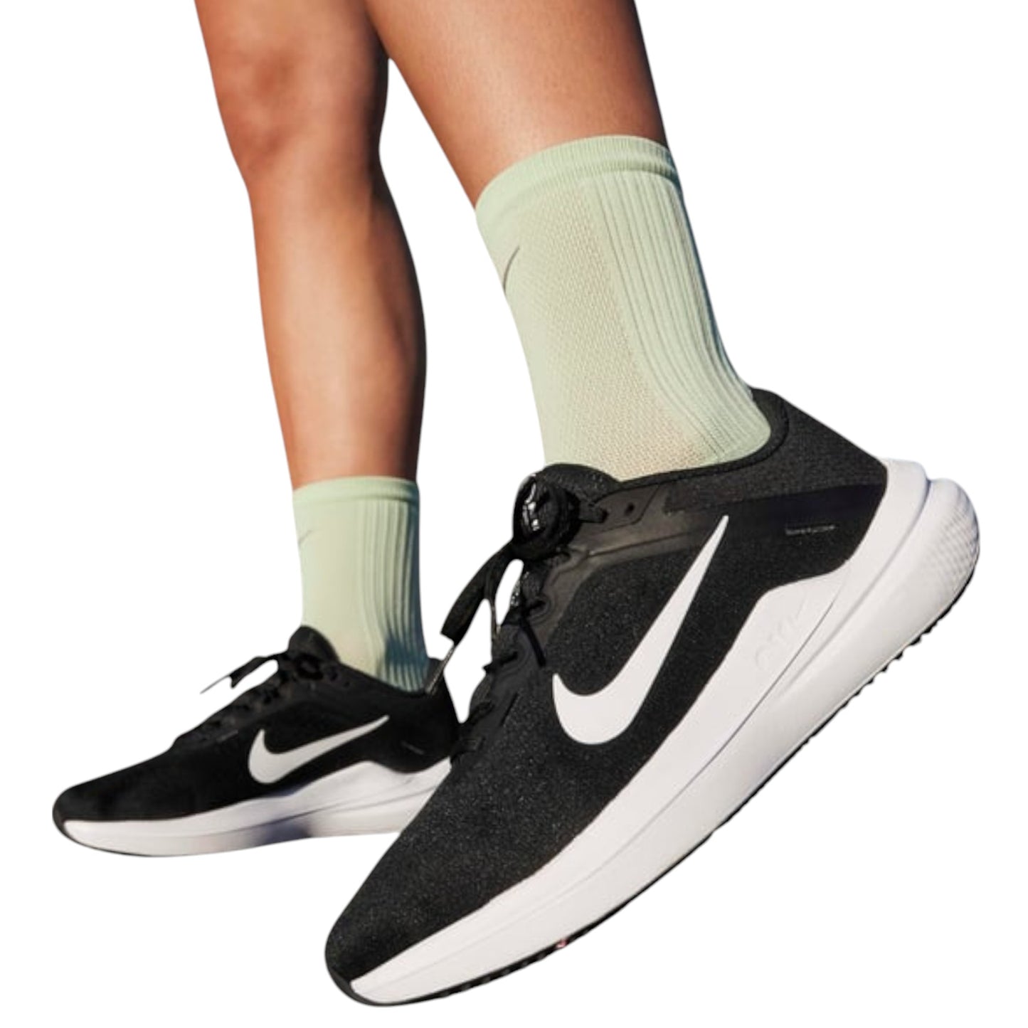 Womens Nike Air Winflo 10 Shoes Black/White