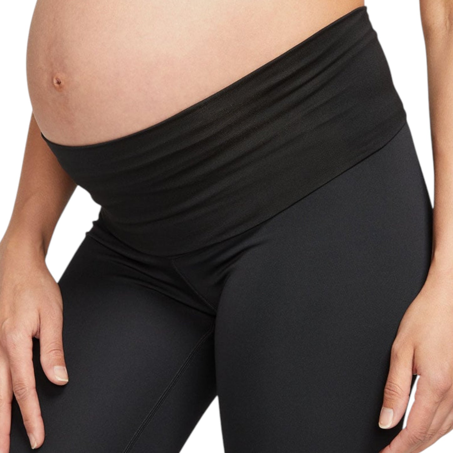 Womens Nike Nike One High-Waisted Maternity Leggings Black
