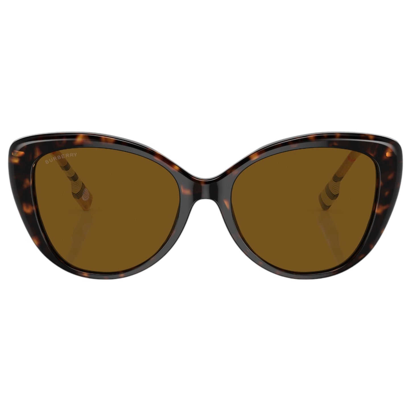 Womens Burberry BE4407 Polarized Sunglasses Dark Havana/Brown