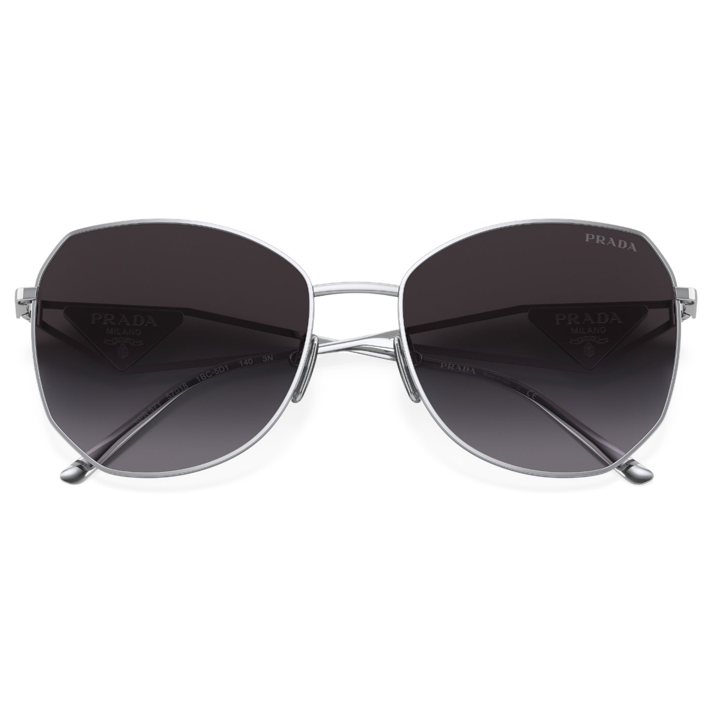 Womens Prada PR57YS Sunglasses Silver/Grey