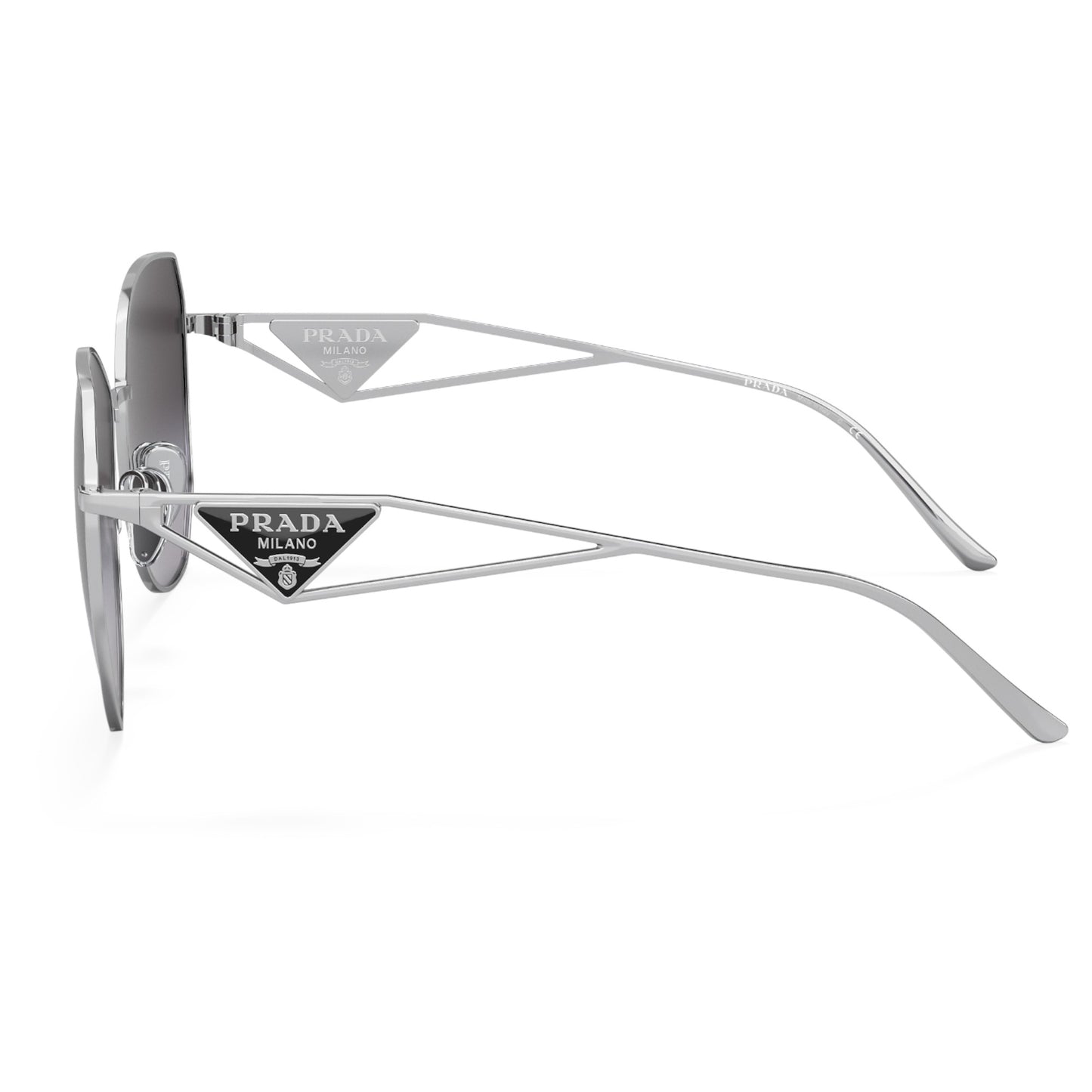 Womens Prada PR57YS Sunglasses Silver/Grey