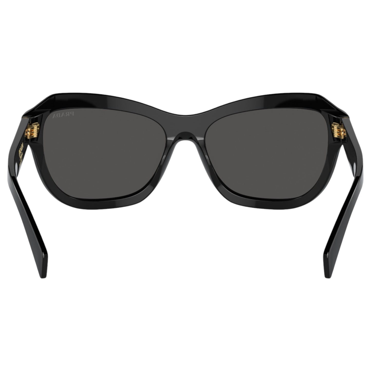 Womens Prada PRA27S Sunglasses Black/Dark Grey