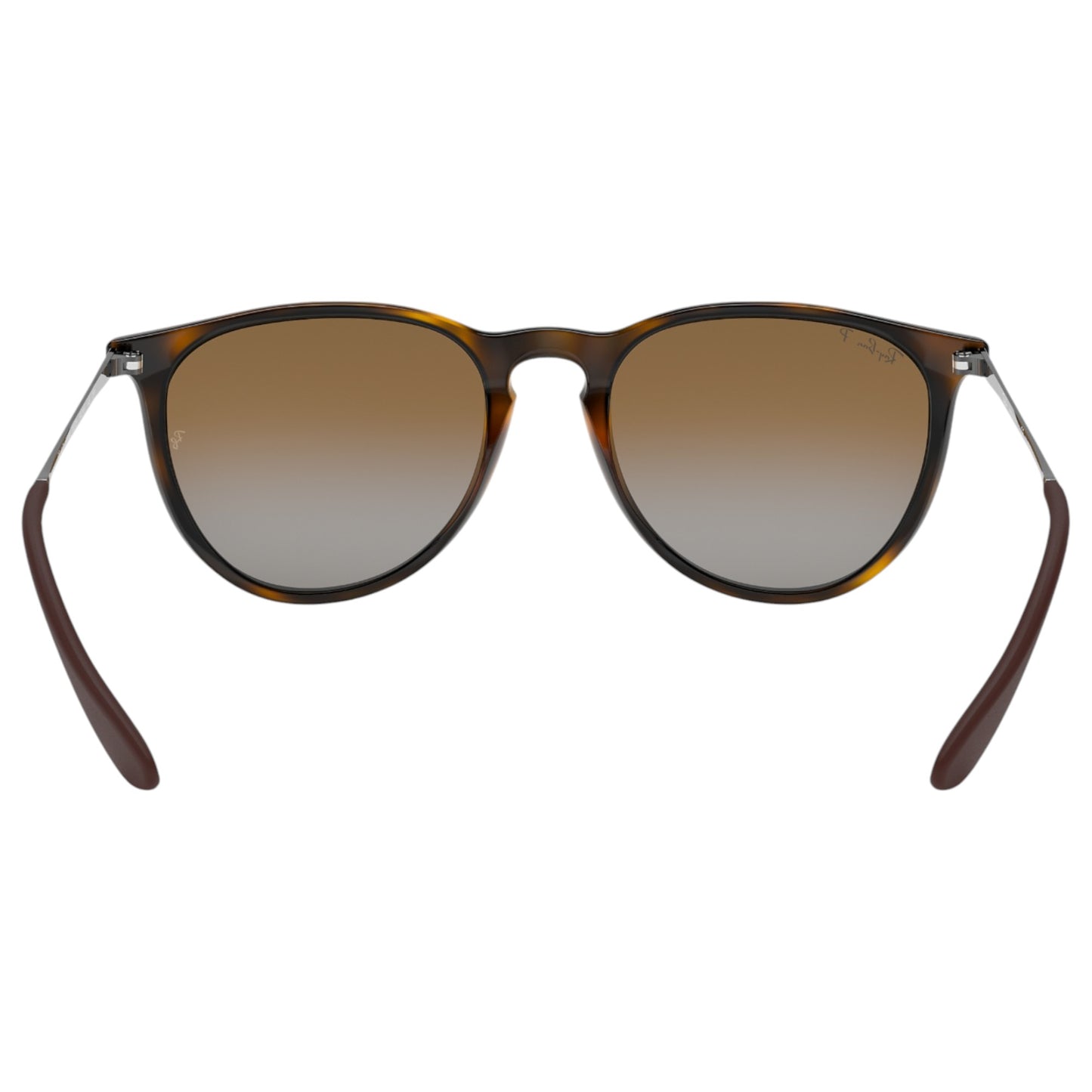 Womens Ray-Ban Erika Classic RB4171 Polarized Sunglasses Light Havana/ Brown