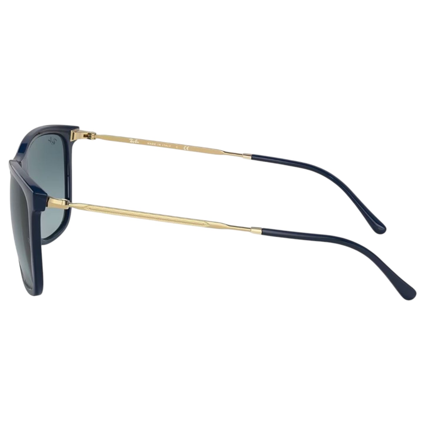 Womens Ray-Ban RB4344 Sunglasses Polished Blue/ Blue Gradient