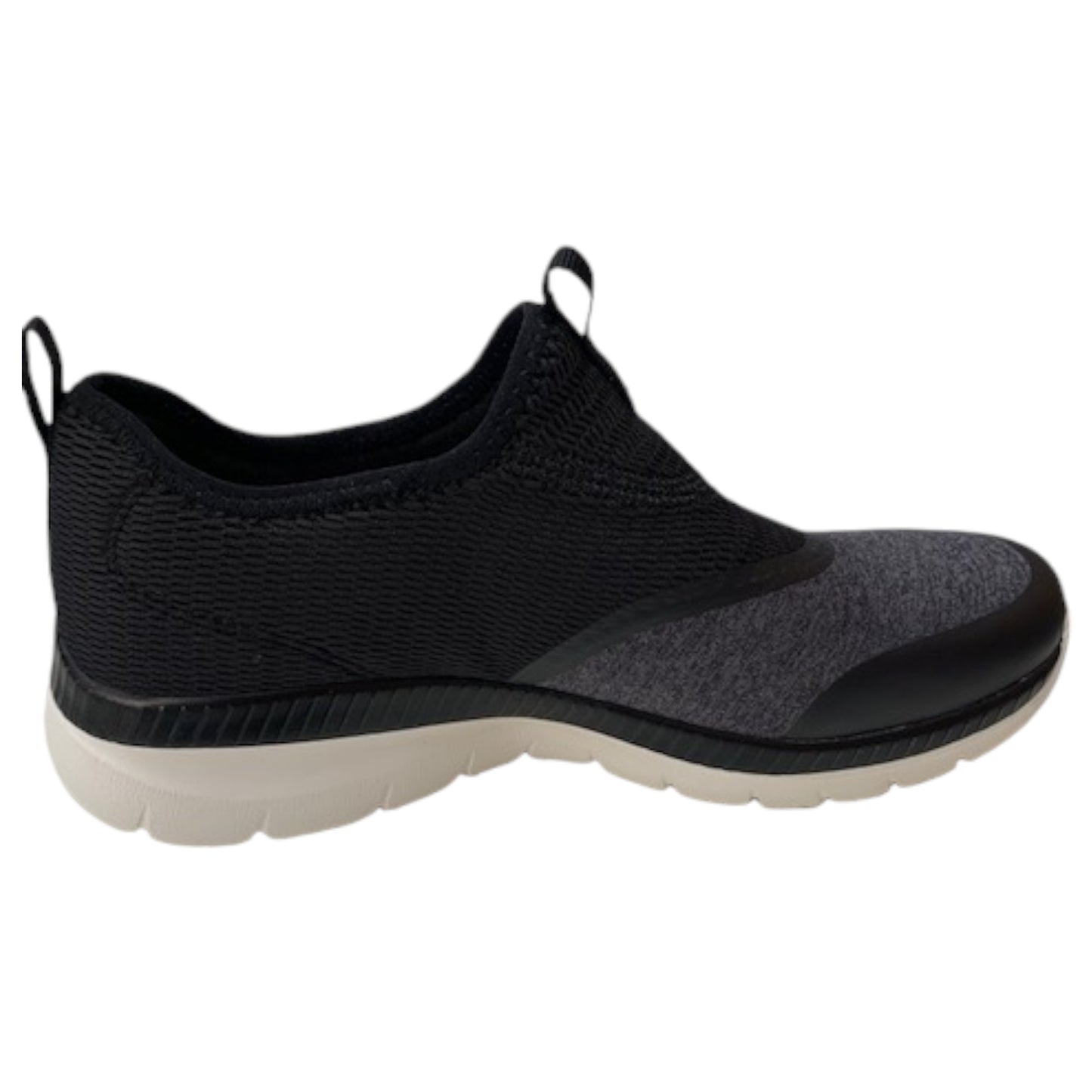 Womens Skechers Bountiful Shoes Black/White