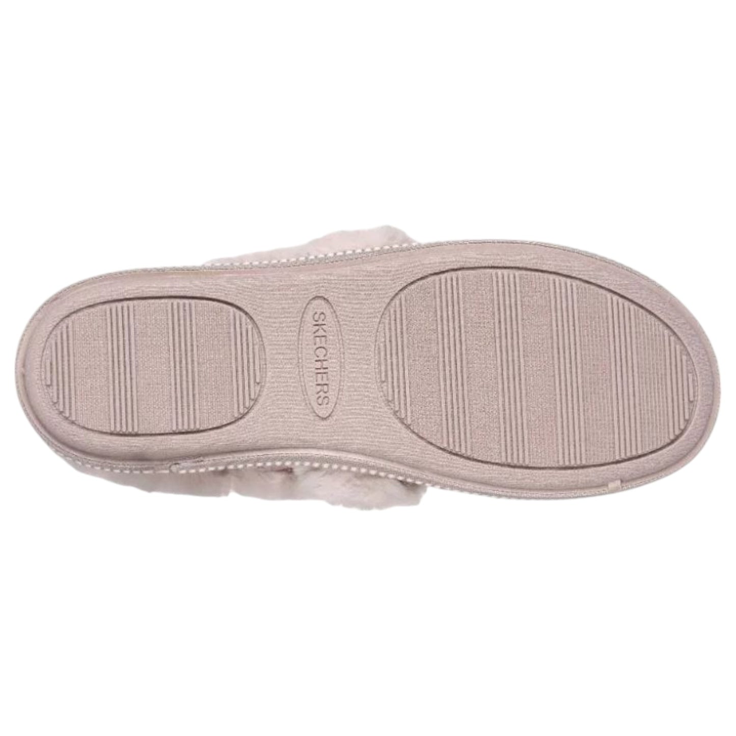 Womens Skechers Skechers Cozy Campfire - Bright Blossom Slippers Taupe