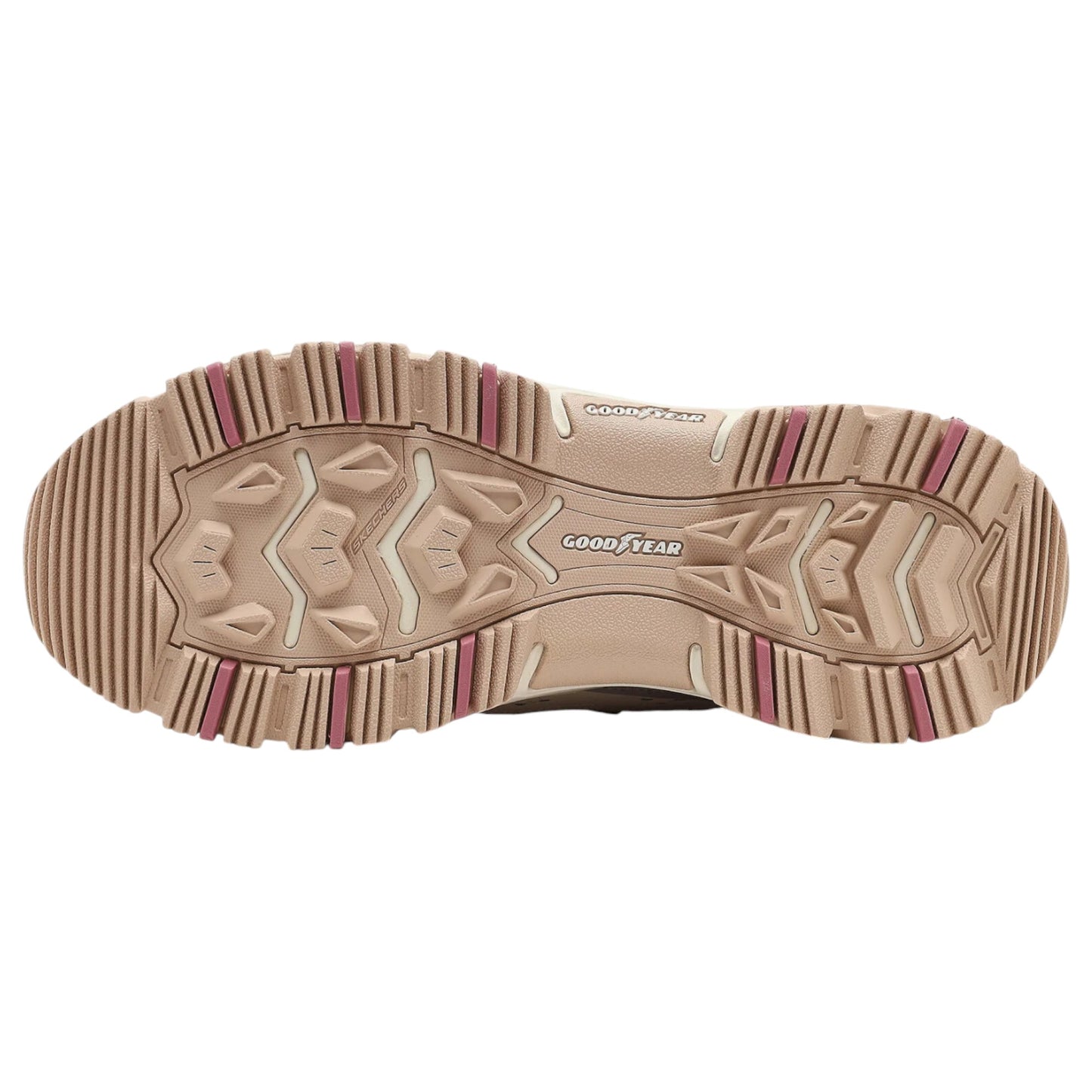 Womens Skechers D'Lites Hiker - Roscran Athletic Shoes Natural/Multi