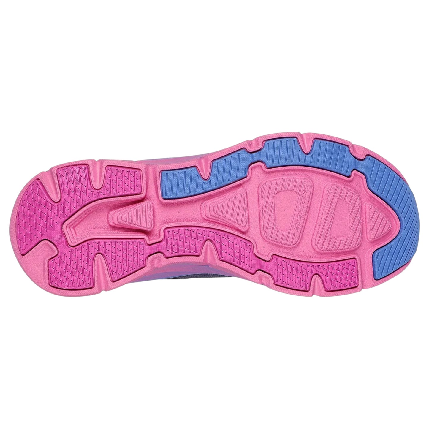 Womens Skechers D'Lux Walker 2.0 Athletic Shoes Purple Multi