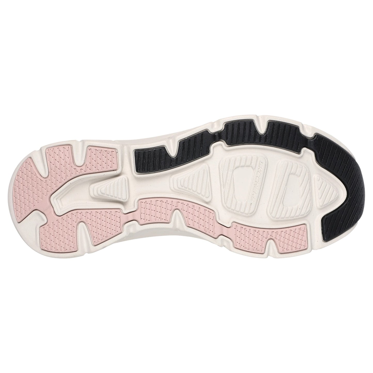 Womens Skechers D'Lux Walker 2.0 - Sparkle Forever Athletic Shoes Black/Rose Gold