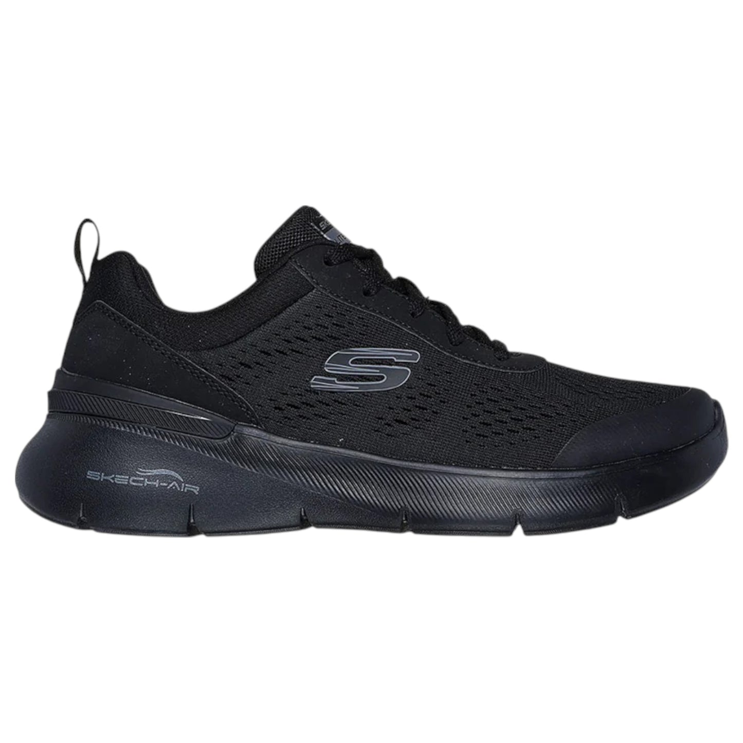Womens Skechers Skech-Air Dynamight 2.0 - New Heights Shoes Black
