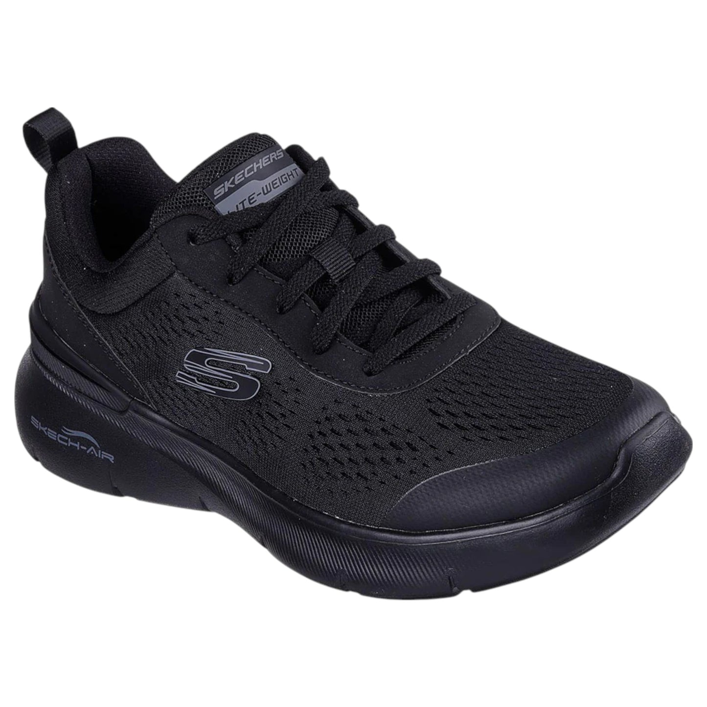 Womens Skechers Skech-Air Dynamight 2.0 - New Heights Shoes Black