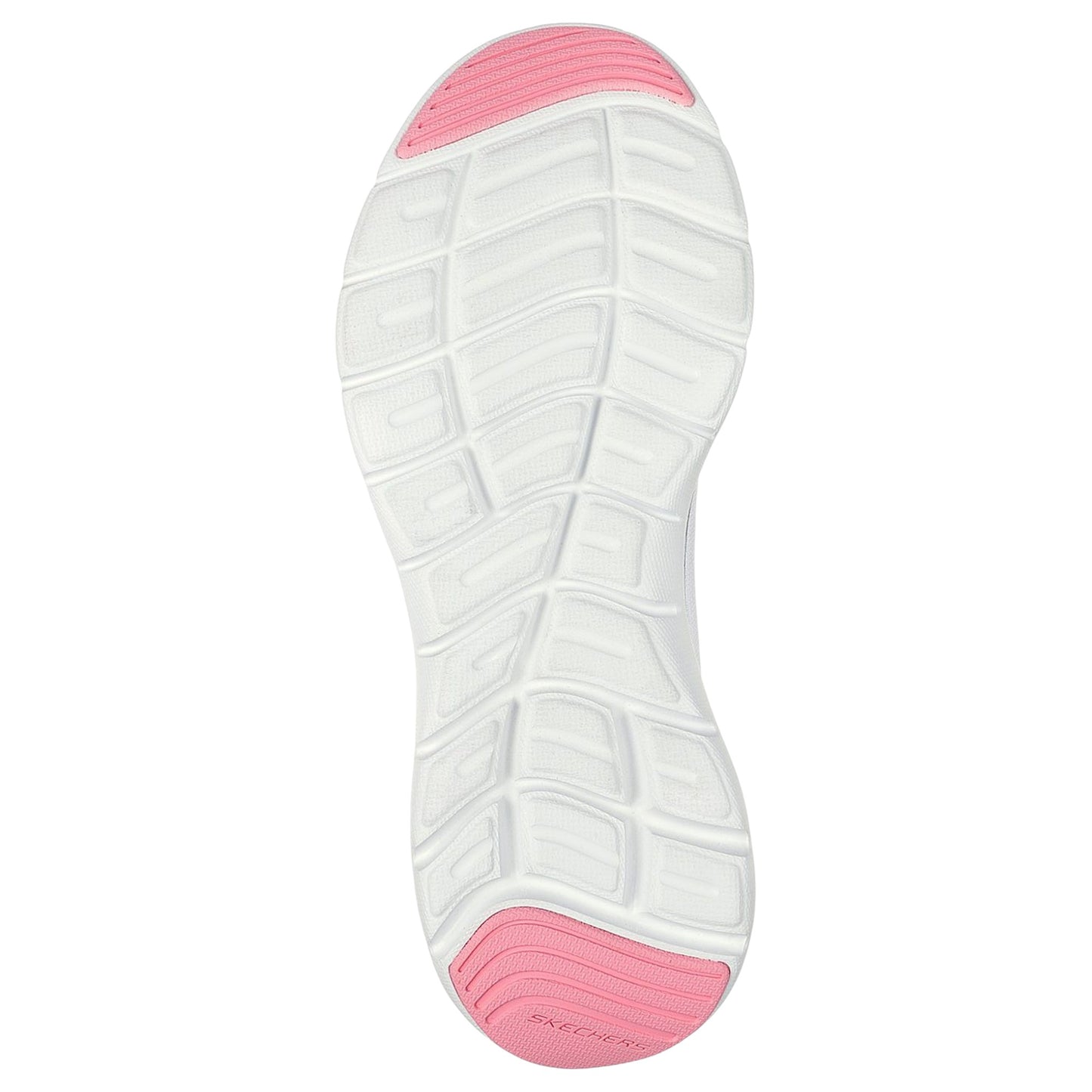 Womens Skechers Flex Appeal 5.0 - New Path Athletic Shoes White/Pink/Blue