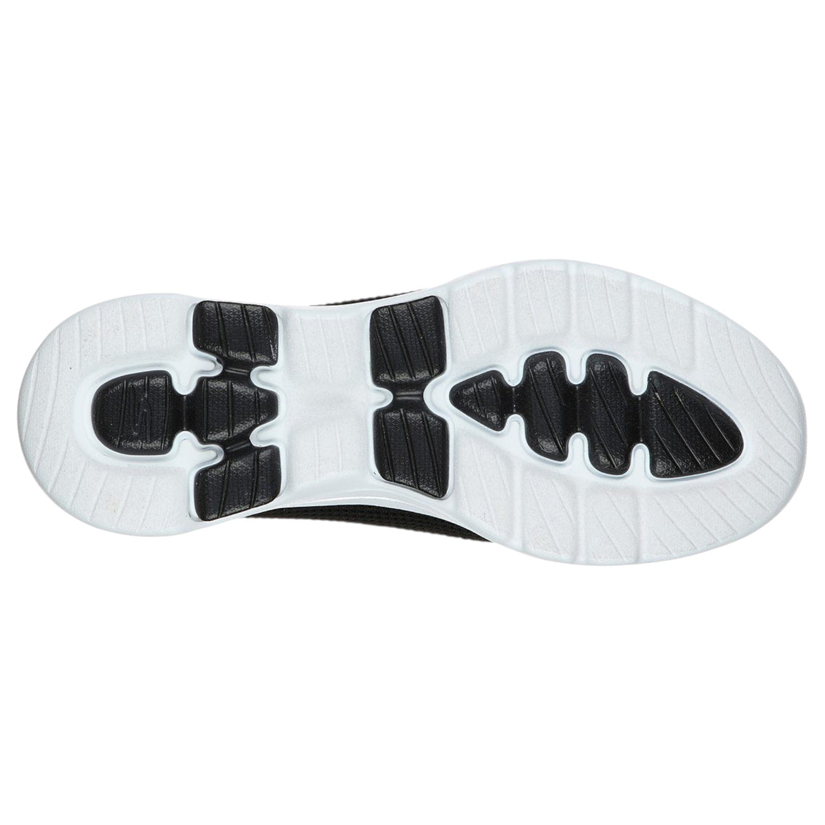 Womens Skechers Go Walk 5 - Blessed Athletic Shoes Black/White