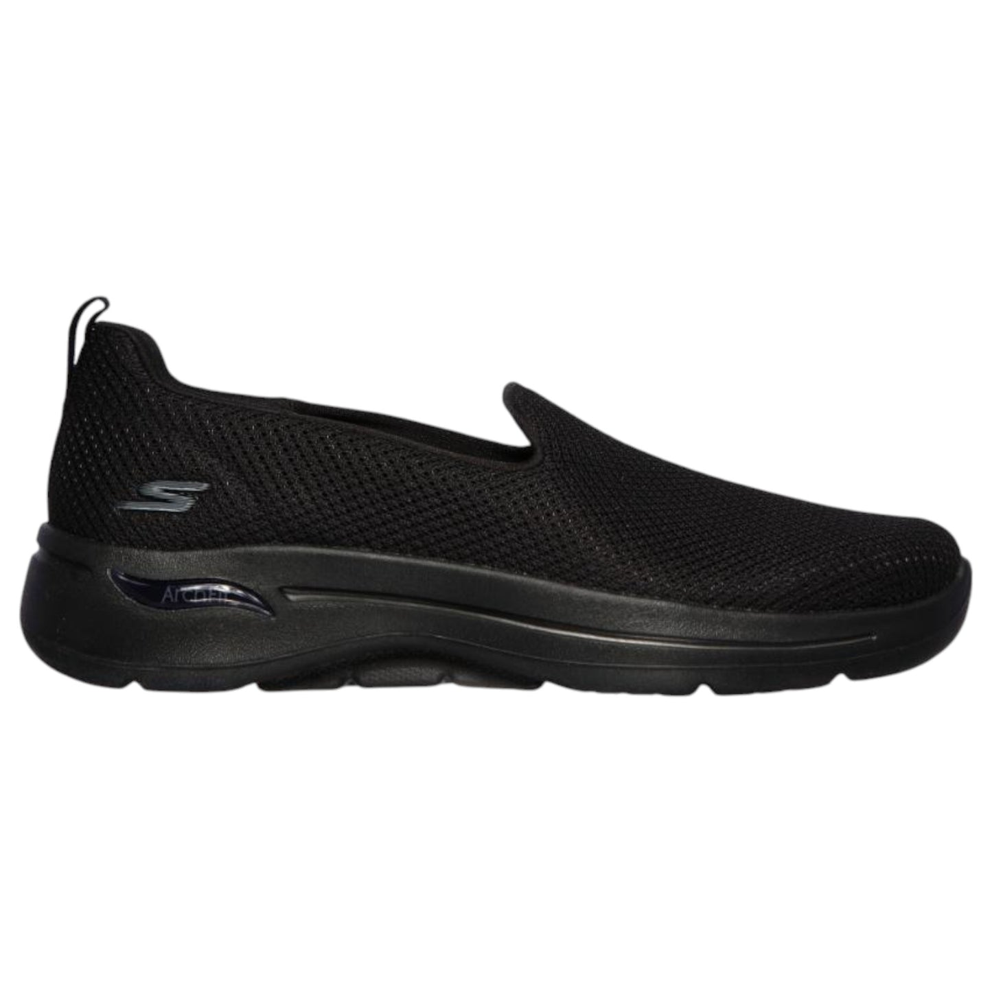 Womens Skechers Go Walk Arch Fit - Grateful Shoes Black/Black