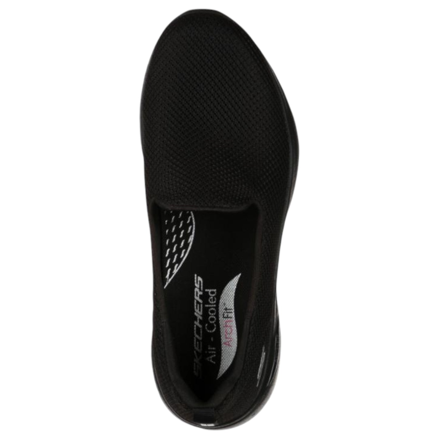 Womens Skechers Go Walk Arch Fit - Grateful Shoes Black/Black