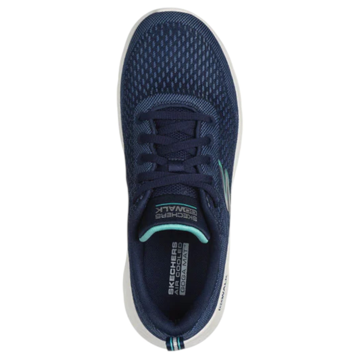 Womens Skechers Go Walk Flex - Kali Shoes Navy/Turquoise