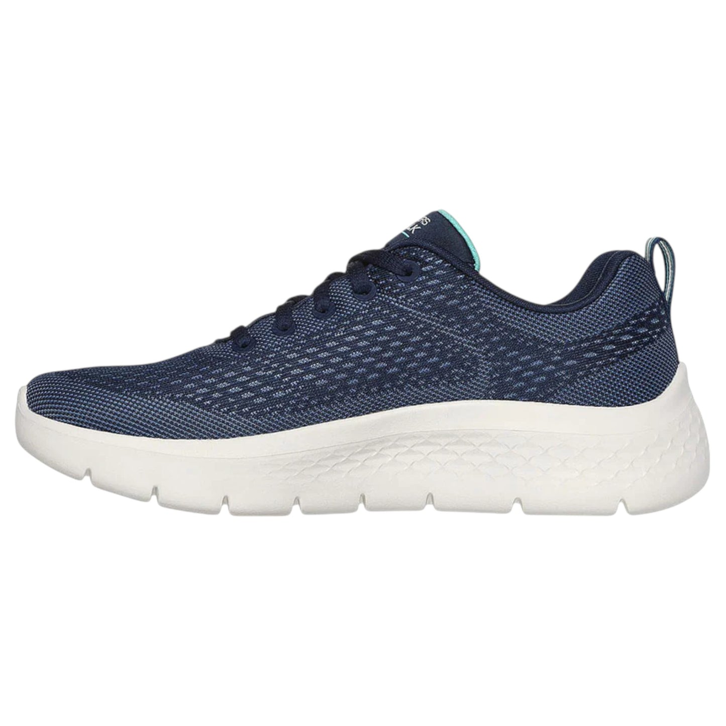 Womens Skechers Go Walk Flex - Kali Shoes Navy/Turquoise