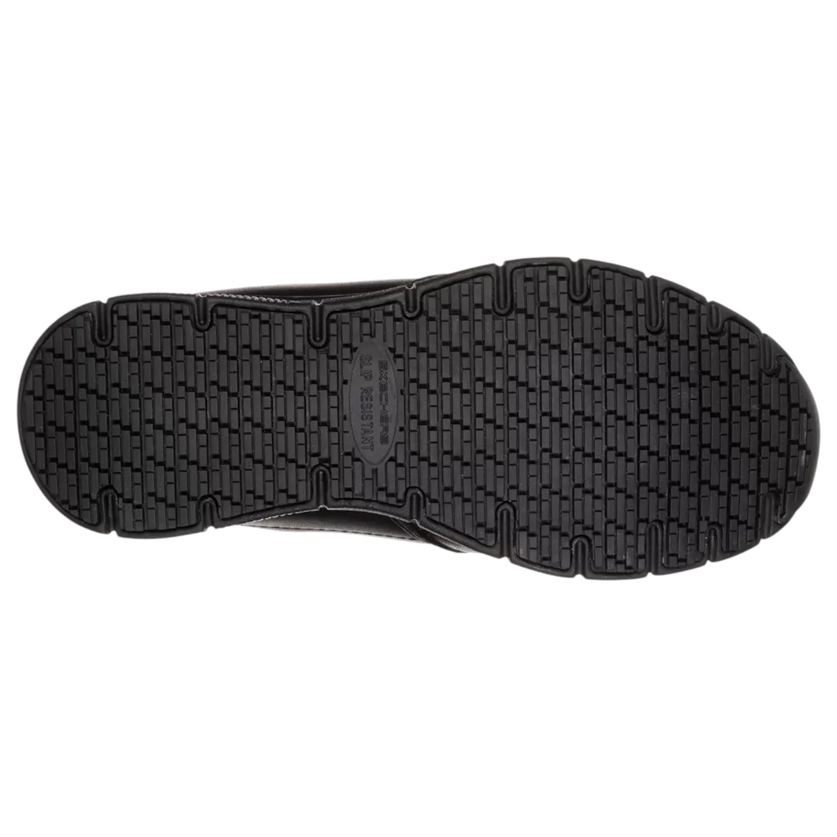 Womens Skechers Nampa - Annod Slip Resistant Shoes Black