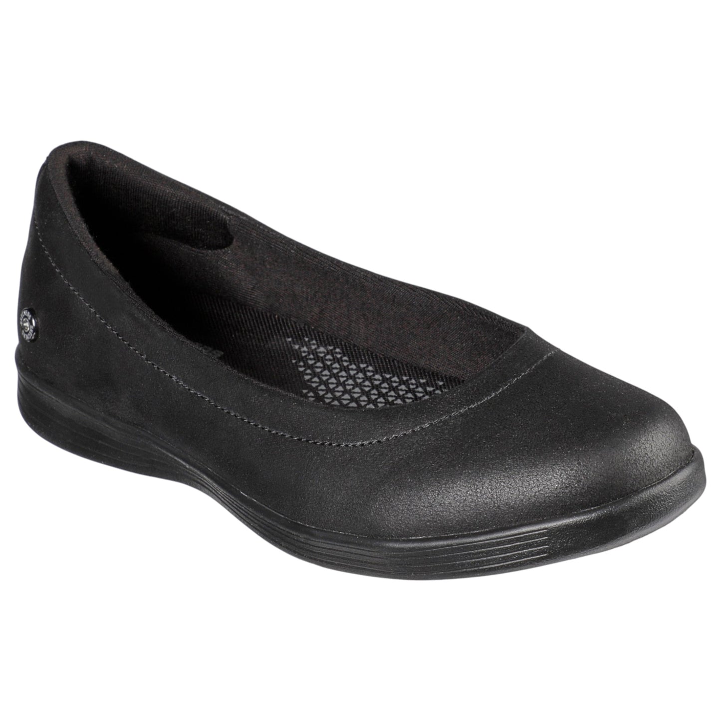 Womens Skechers On-The-Go Dreamy - Nightout Flats Black/Black