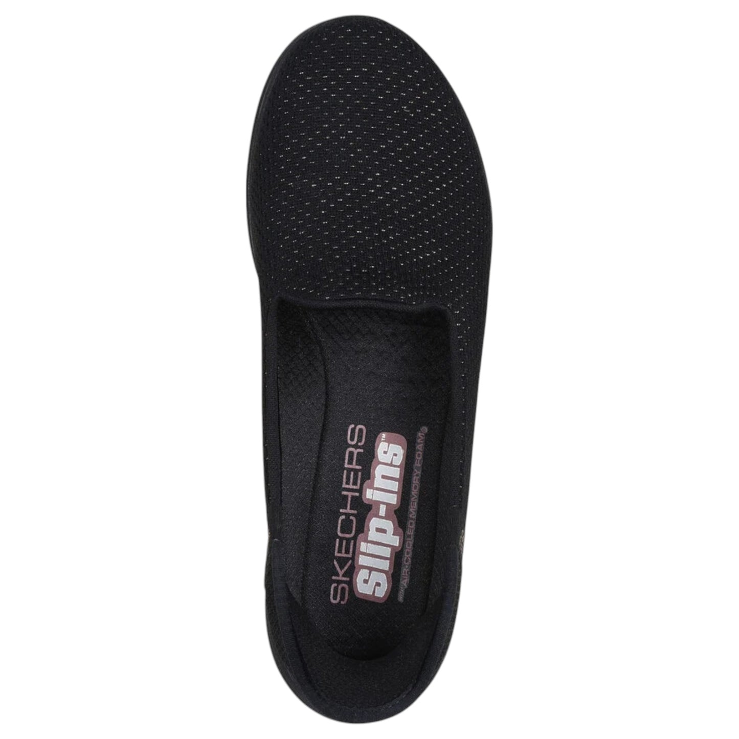 Womens Skechers On-The-Go Swift - Luminary Flats Black/Rose Gold