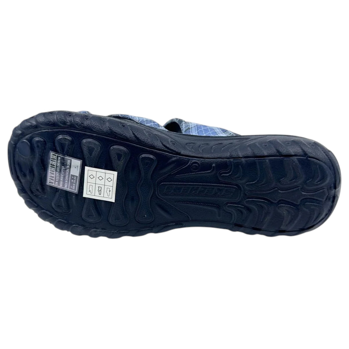 Women Skechers Reggae Sandal Navy/White