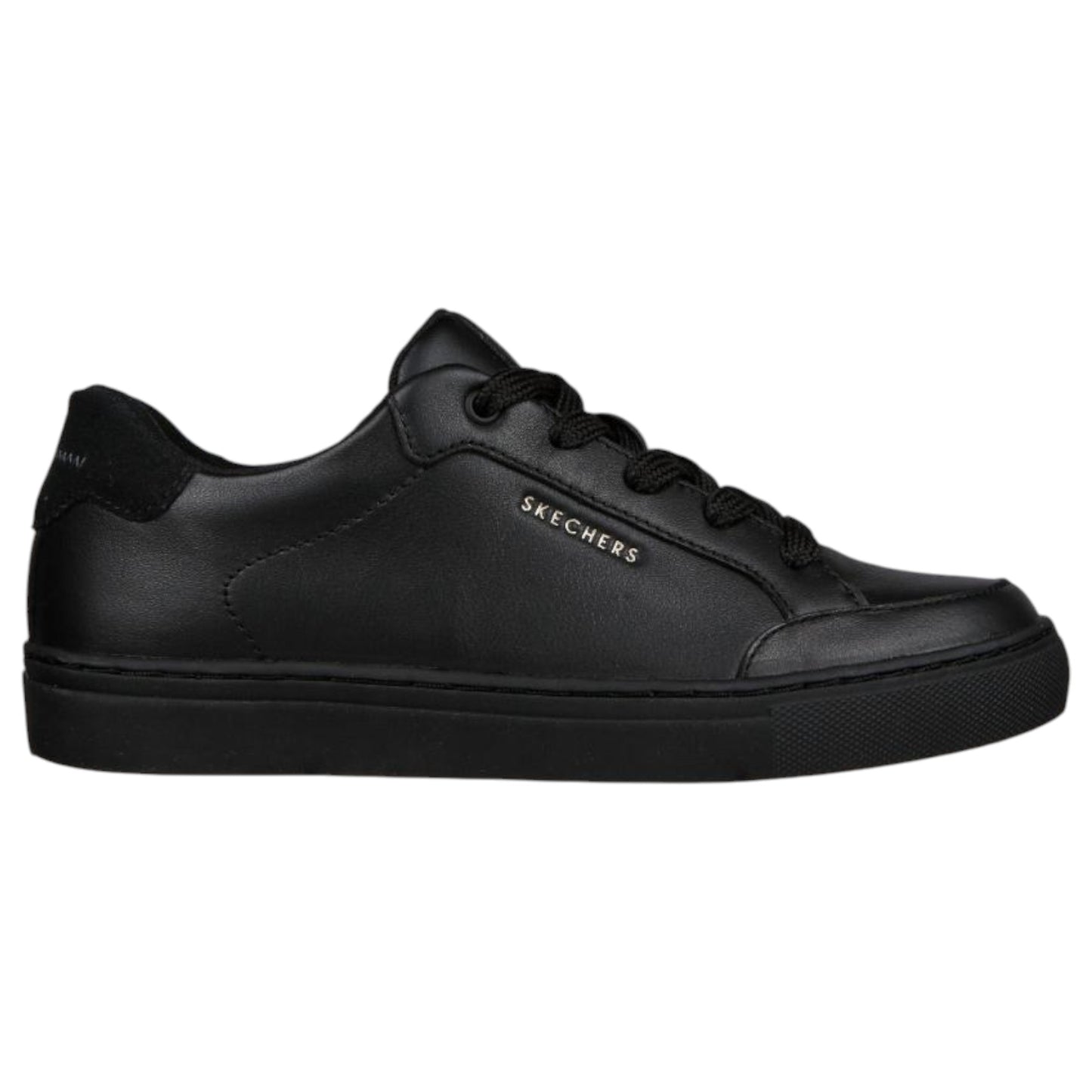 Womens Skechers Side Street Shoes Black/Black