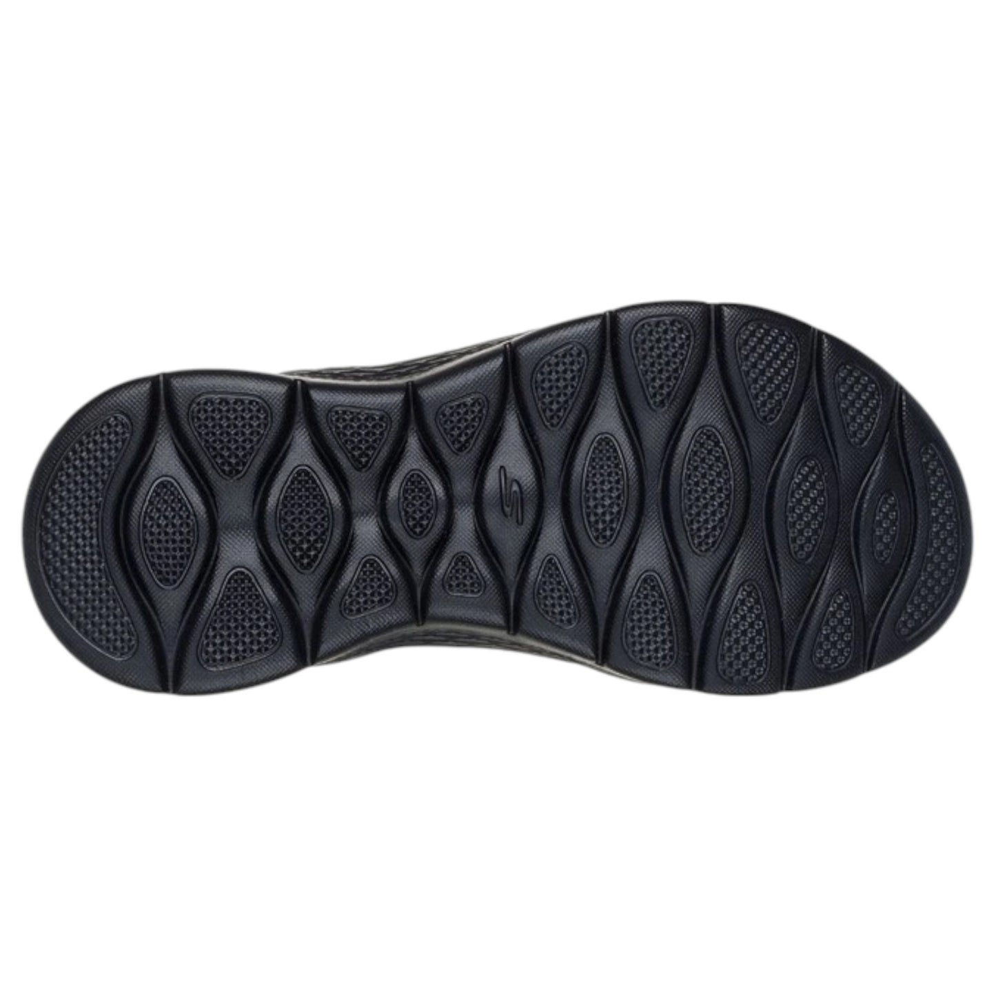 Womens Skechers Slip-Ins: GO Walk Flex - Illuminate Sandals Black/Black