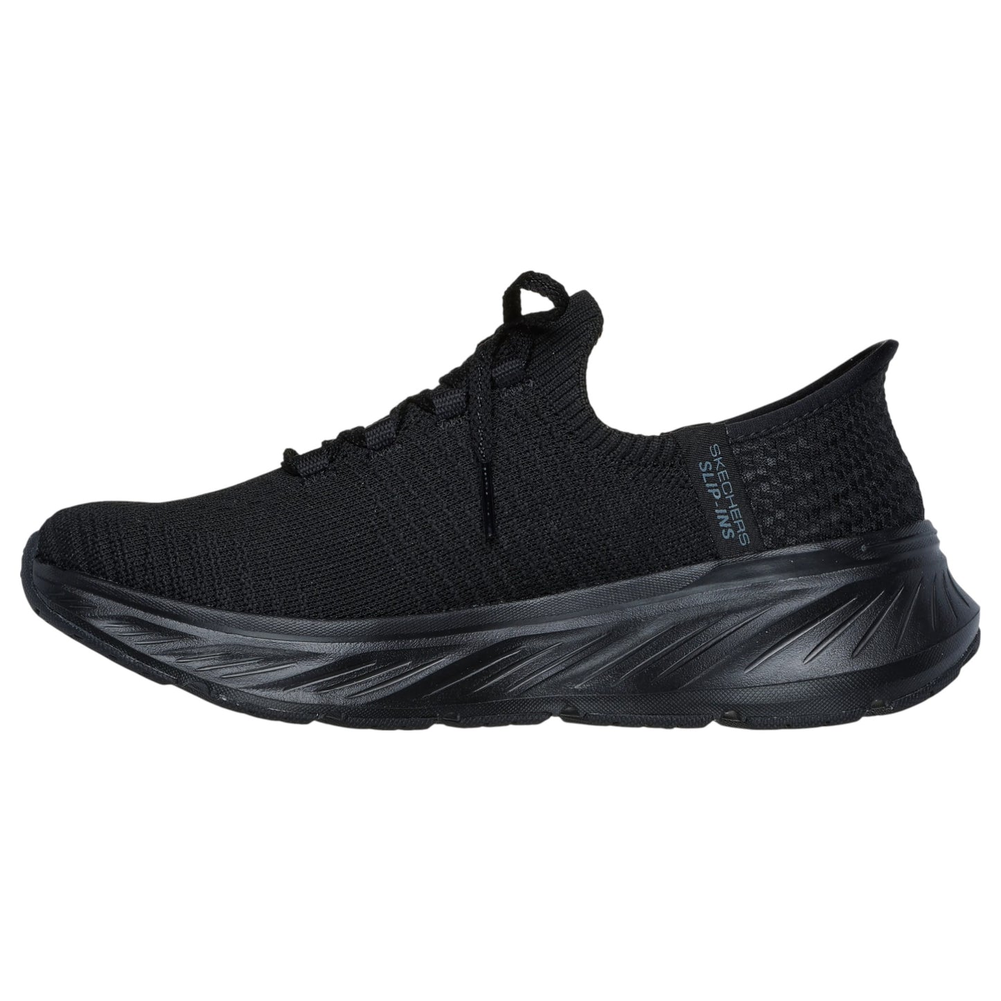 Womens Skechers Slip-Ins Relaxed Fit: Edgeride Shoes Black