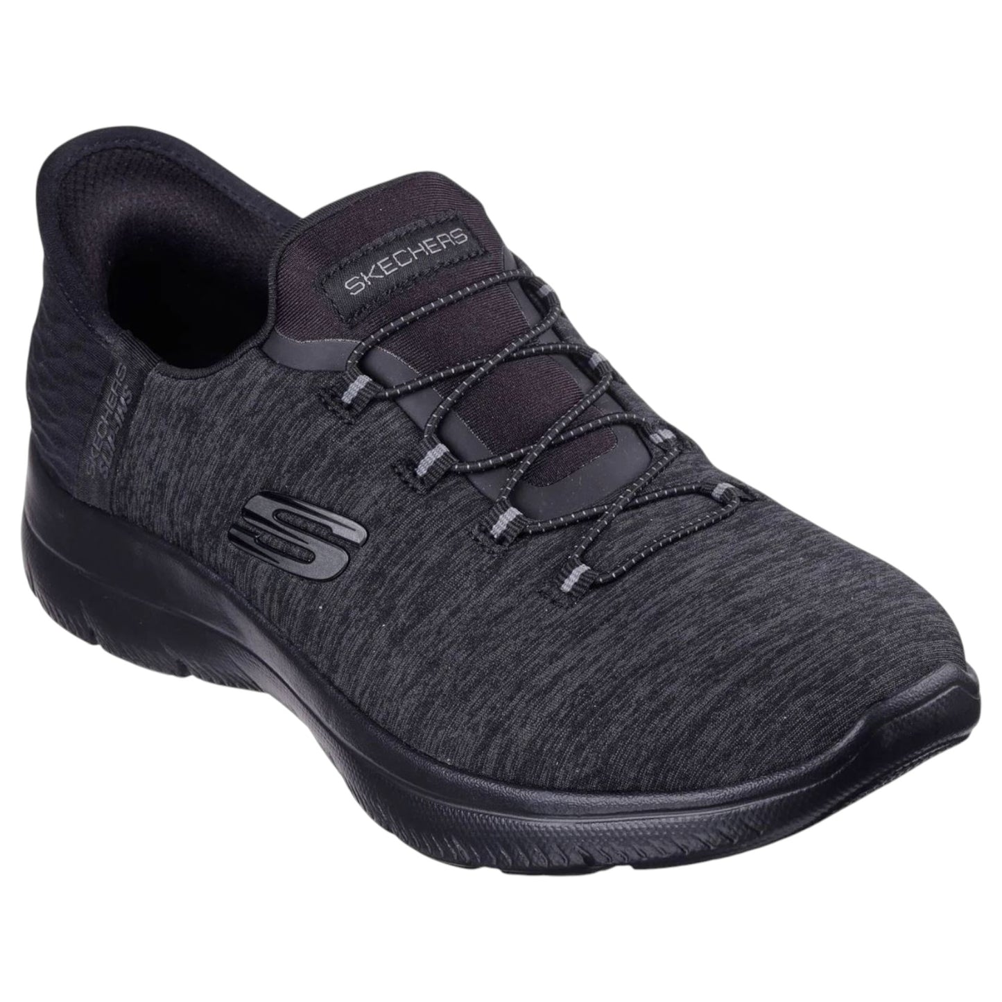 Womens Skechers Slip-Ins: Summits - Dazzling Haze Shoes Black