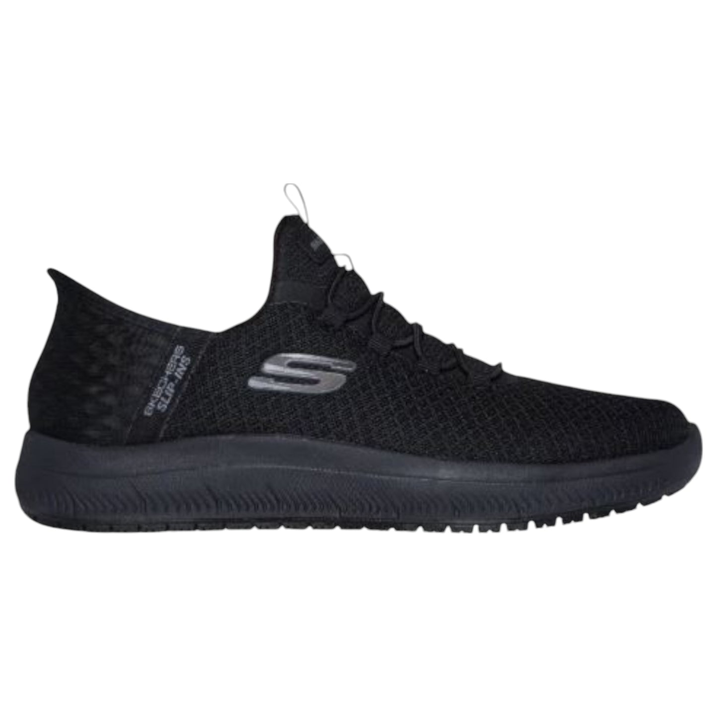 Womens Skechers Slip-Ins Work: Summits Slip Resistant - Enslee Shoes Black/Black