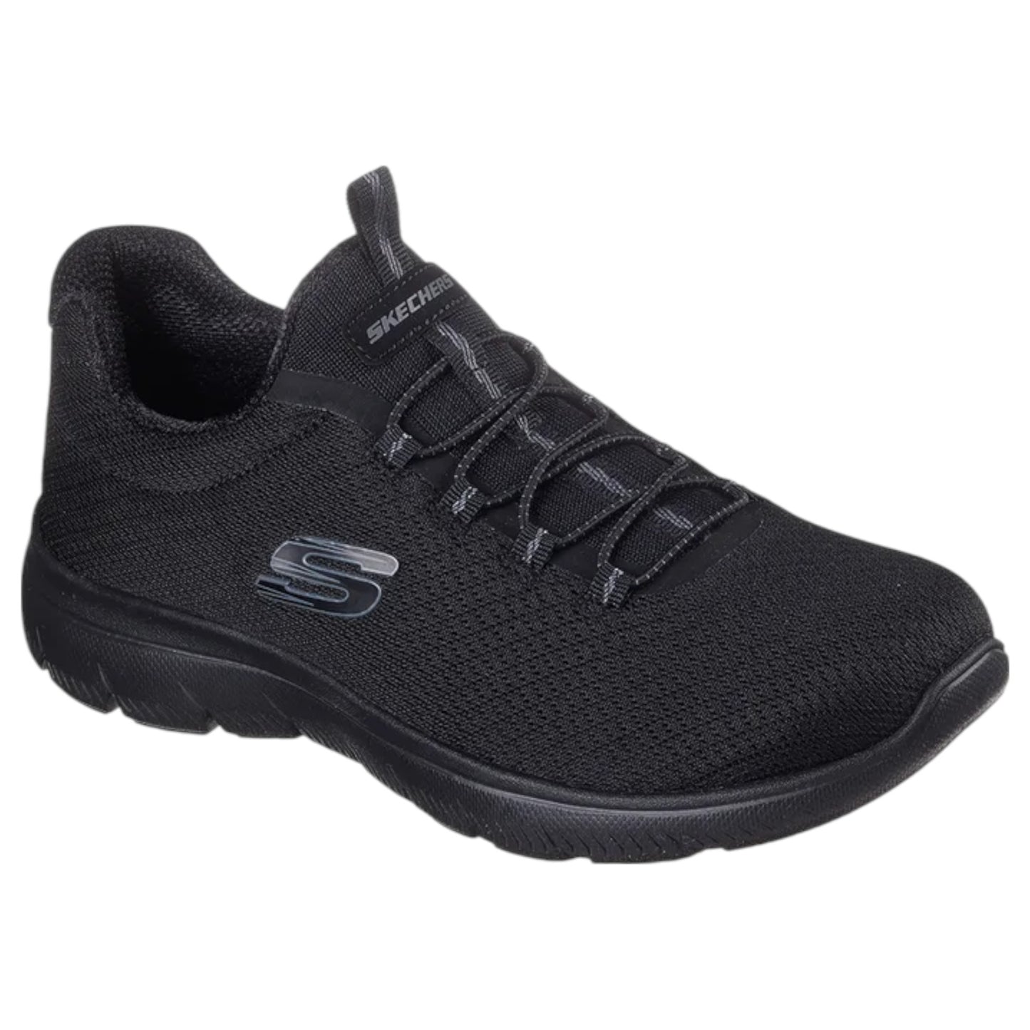 Womens Skechers Summits - Summer Blush Shoes Black