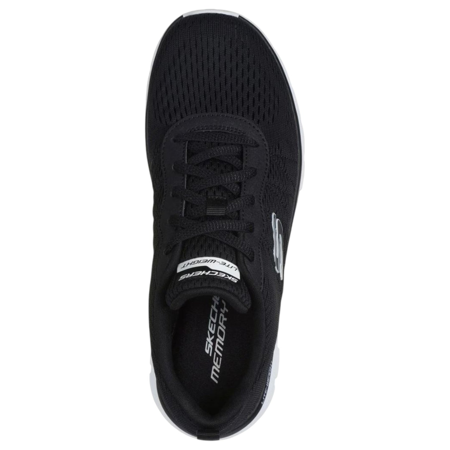 Womens Skechers Track - New Staple Shoes Black/White