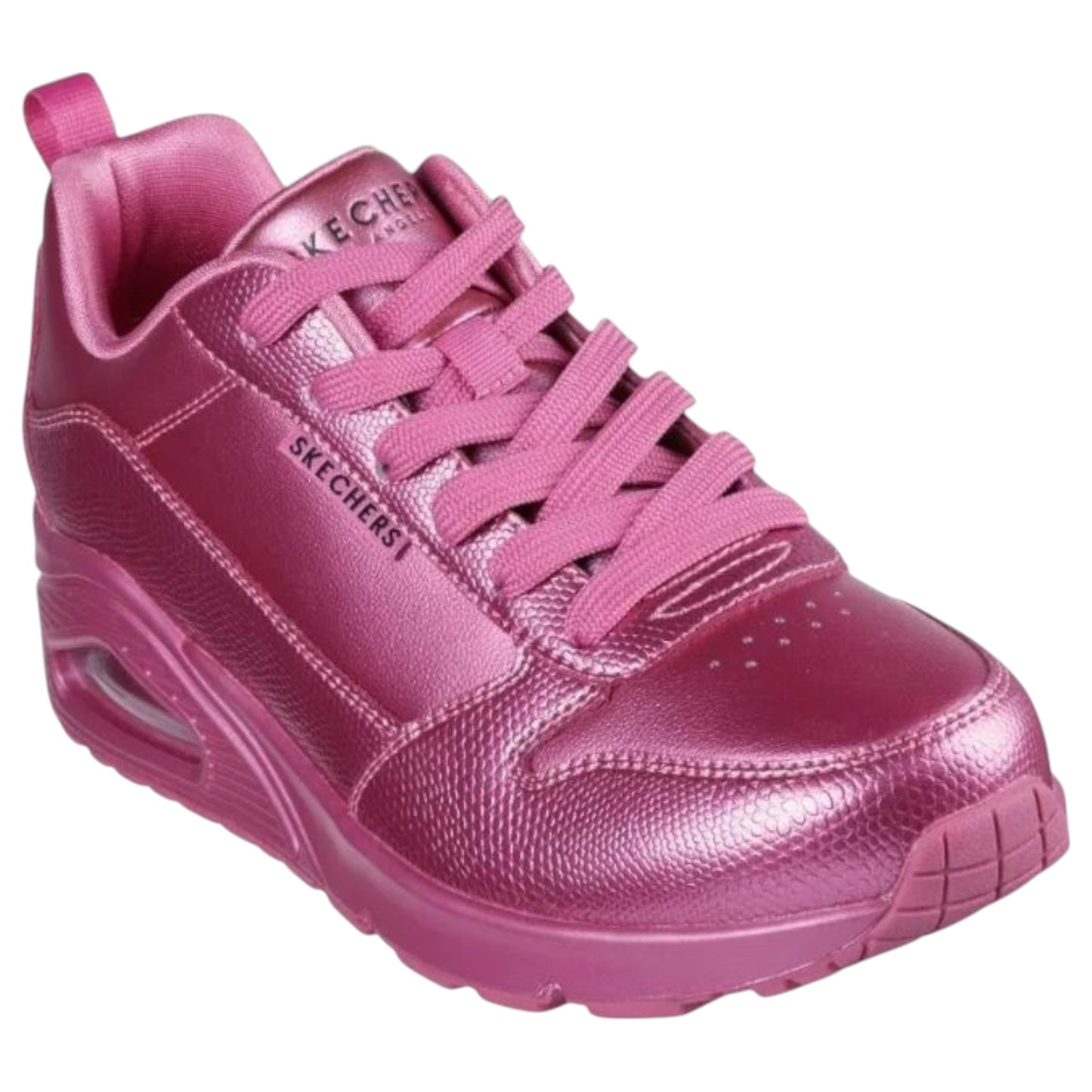 Womens Skechers Uno - Slither And Shine Shoes Magenta