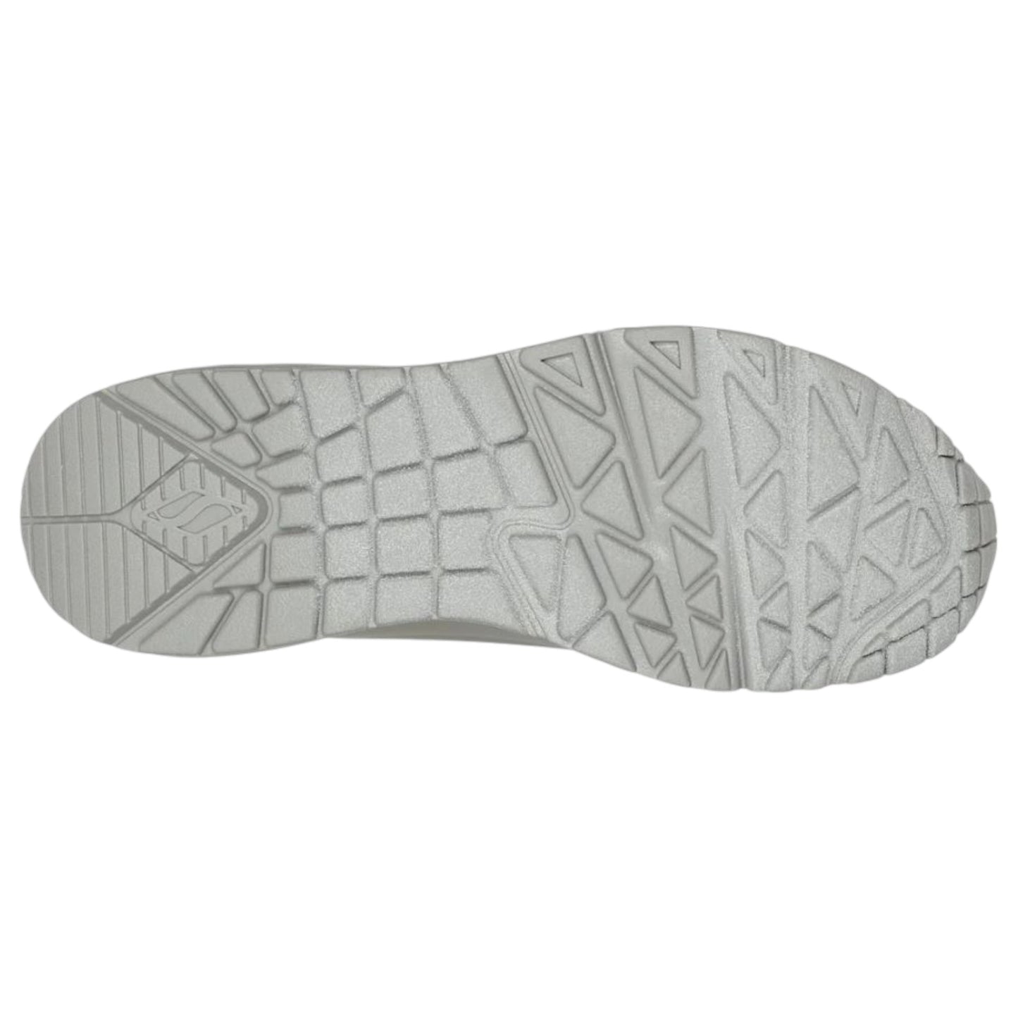 Womens Skechers Uno - Stand On Air Shoes Grey