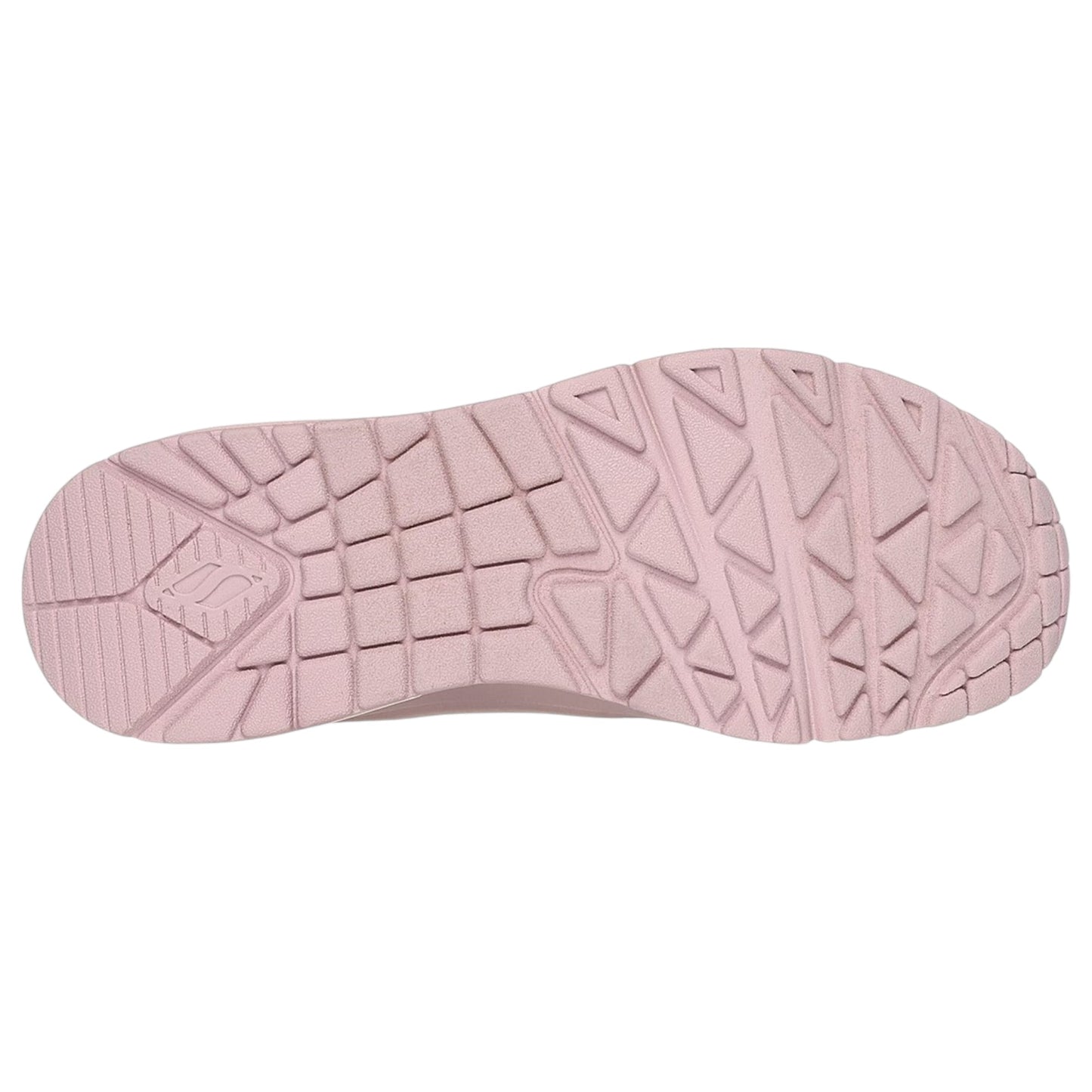 Womens Skechers Uno - Stand On Air Shoes Light Mauve