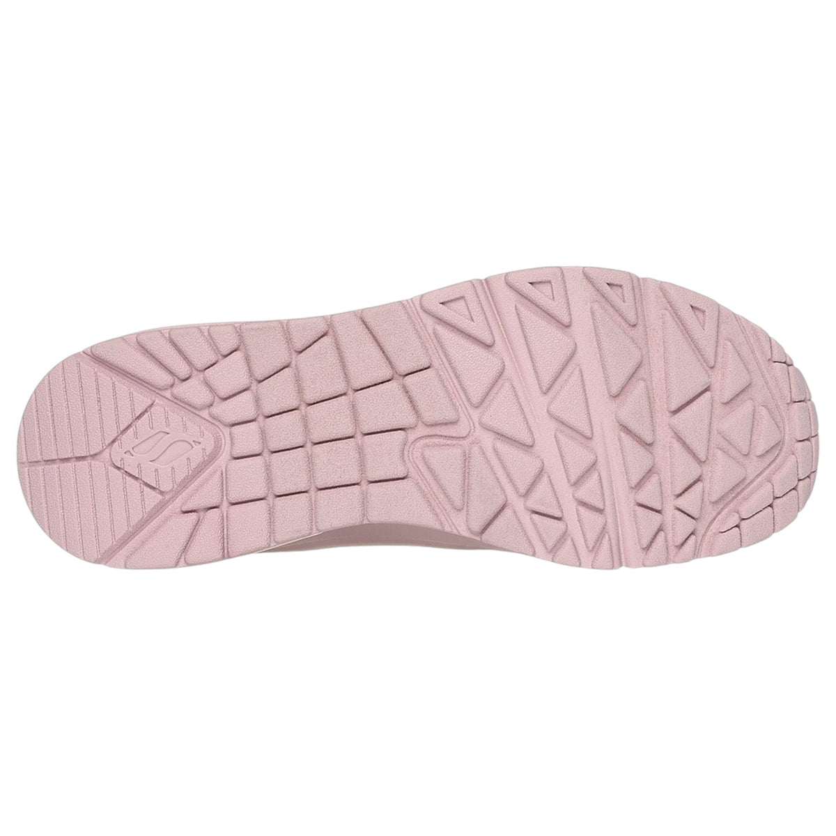 Womens Skechers Uno - Stand On Air Shoes Light Mauve