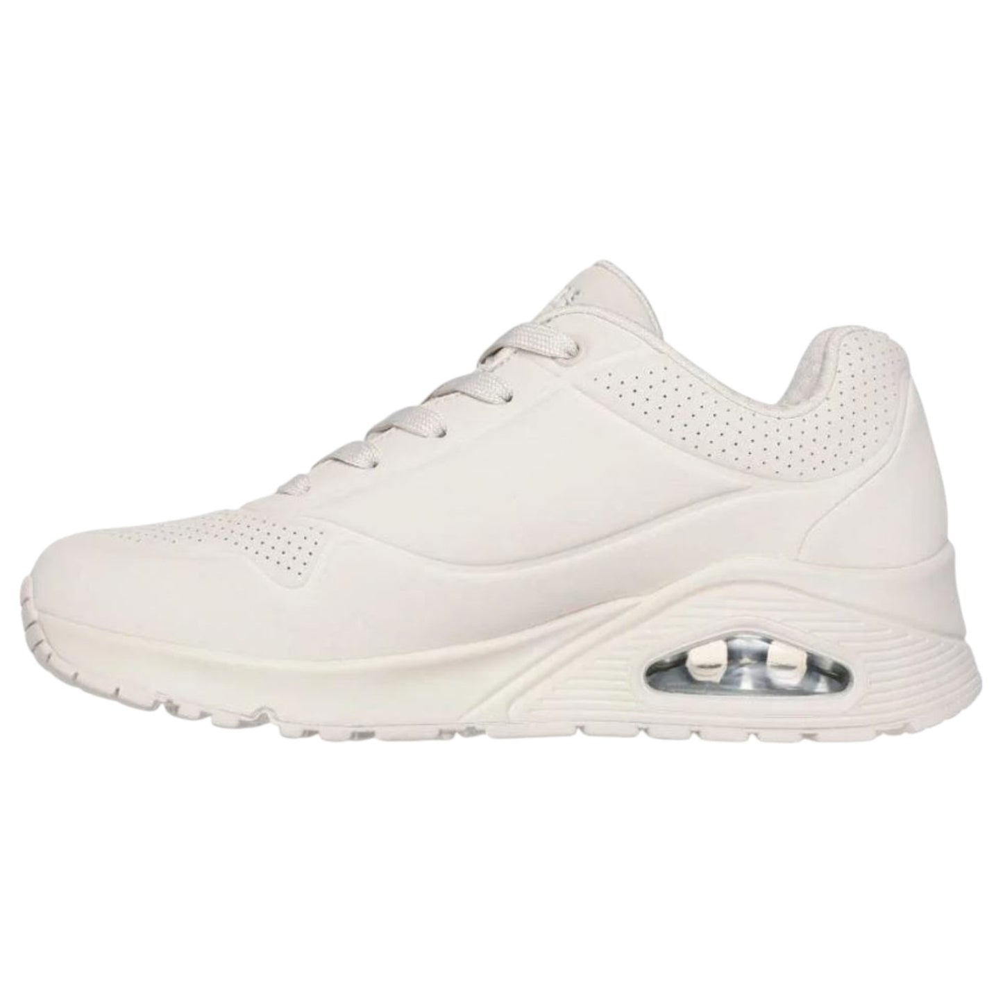 Womens Skechers Uno - Stand On Air Shoes Off White