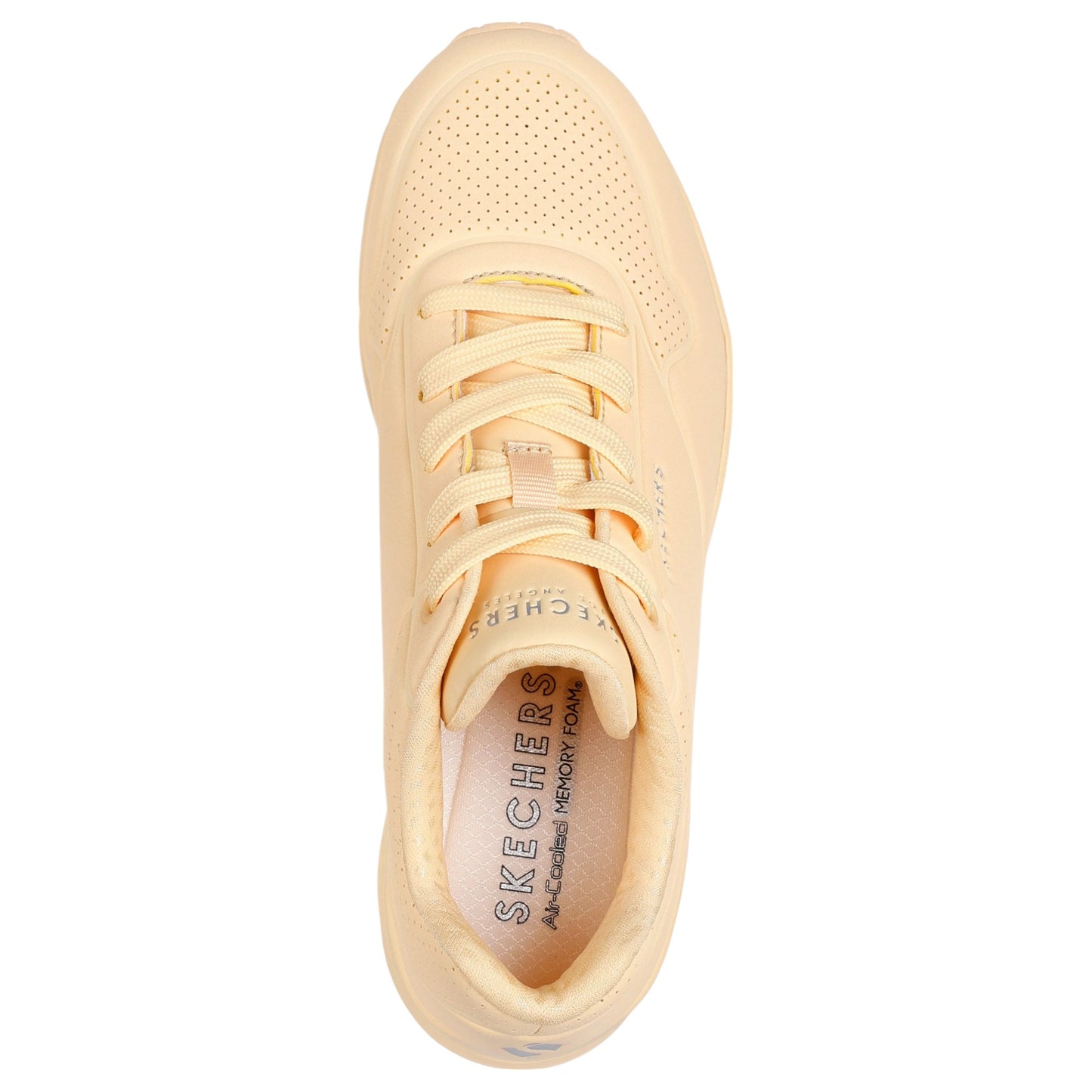 Womens Skechers Uno - Stand On Air Shoes Orange/Yellow