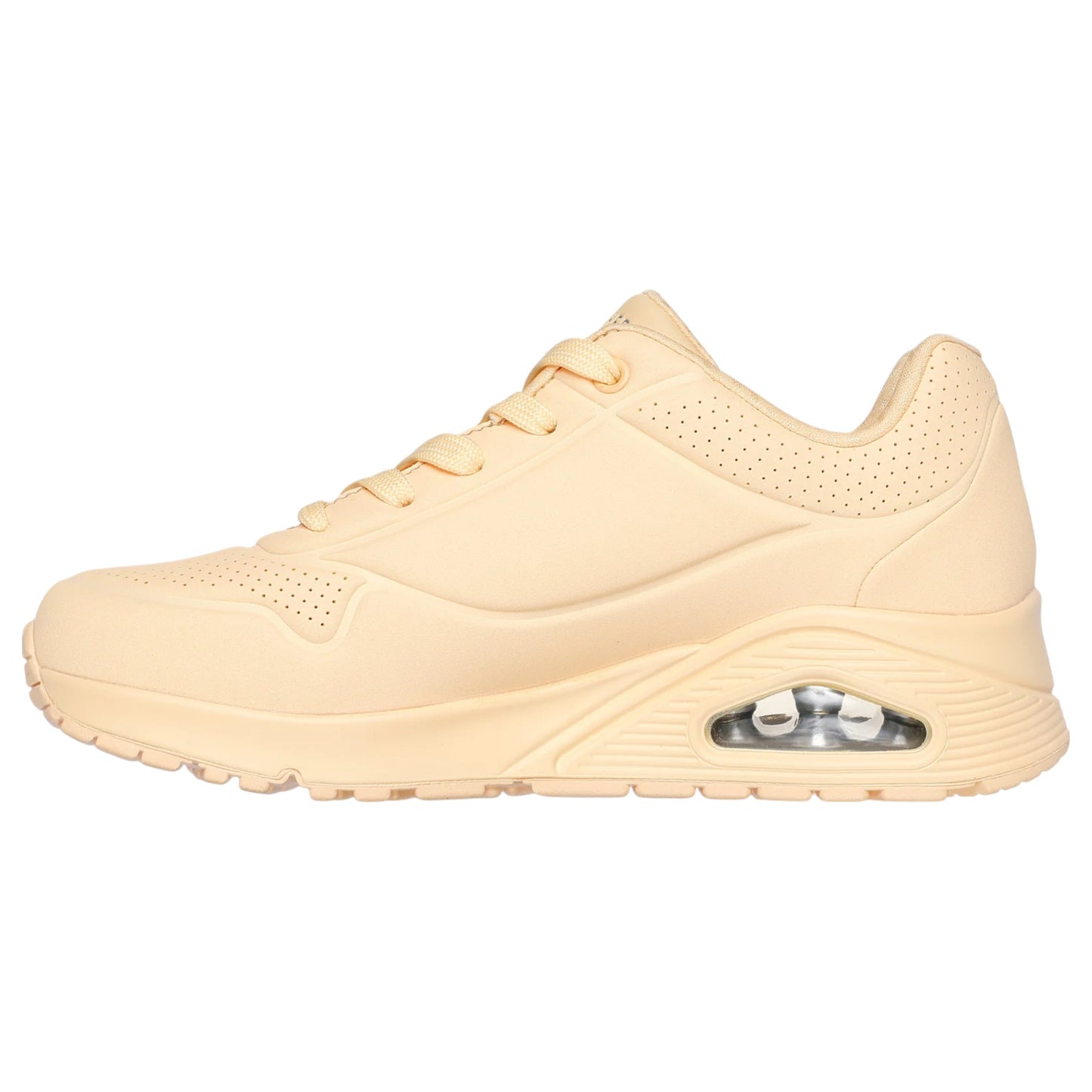 Womens Skechers Uno - Stand On Air Shoes Orange/Yellow