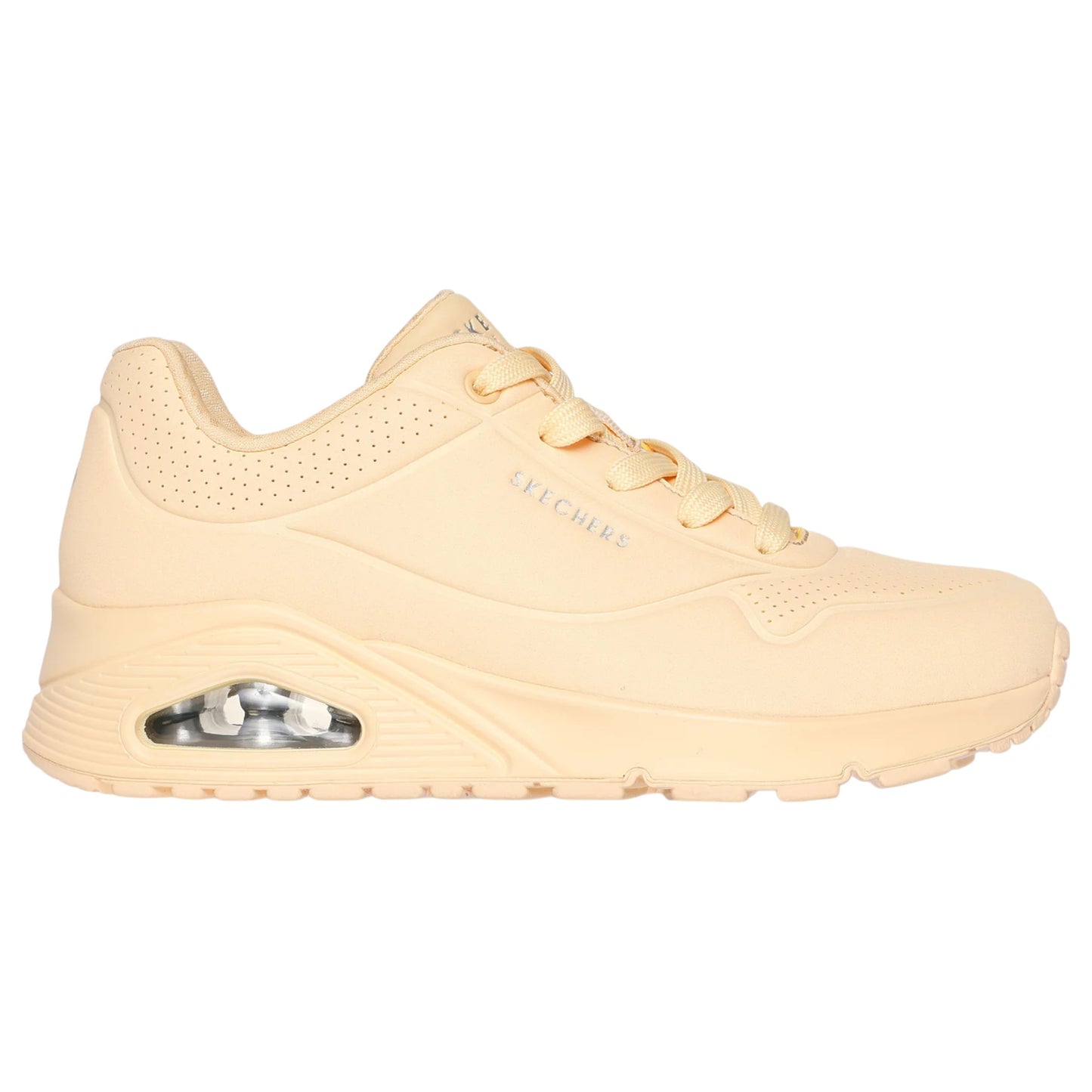 Womens Skechers Uno - Stand On Air Shoes Orange/Yellow