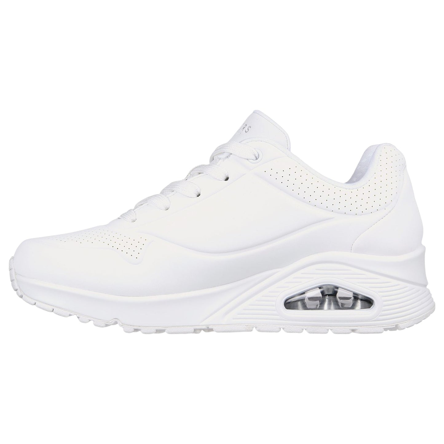 Womens Skechers Uno - Stand On Air Shoes White