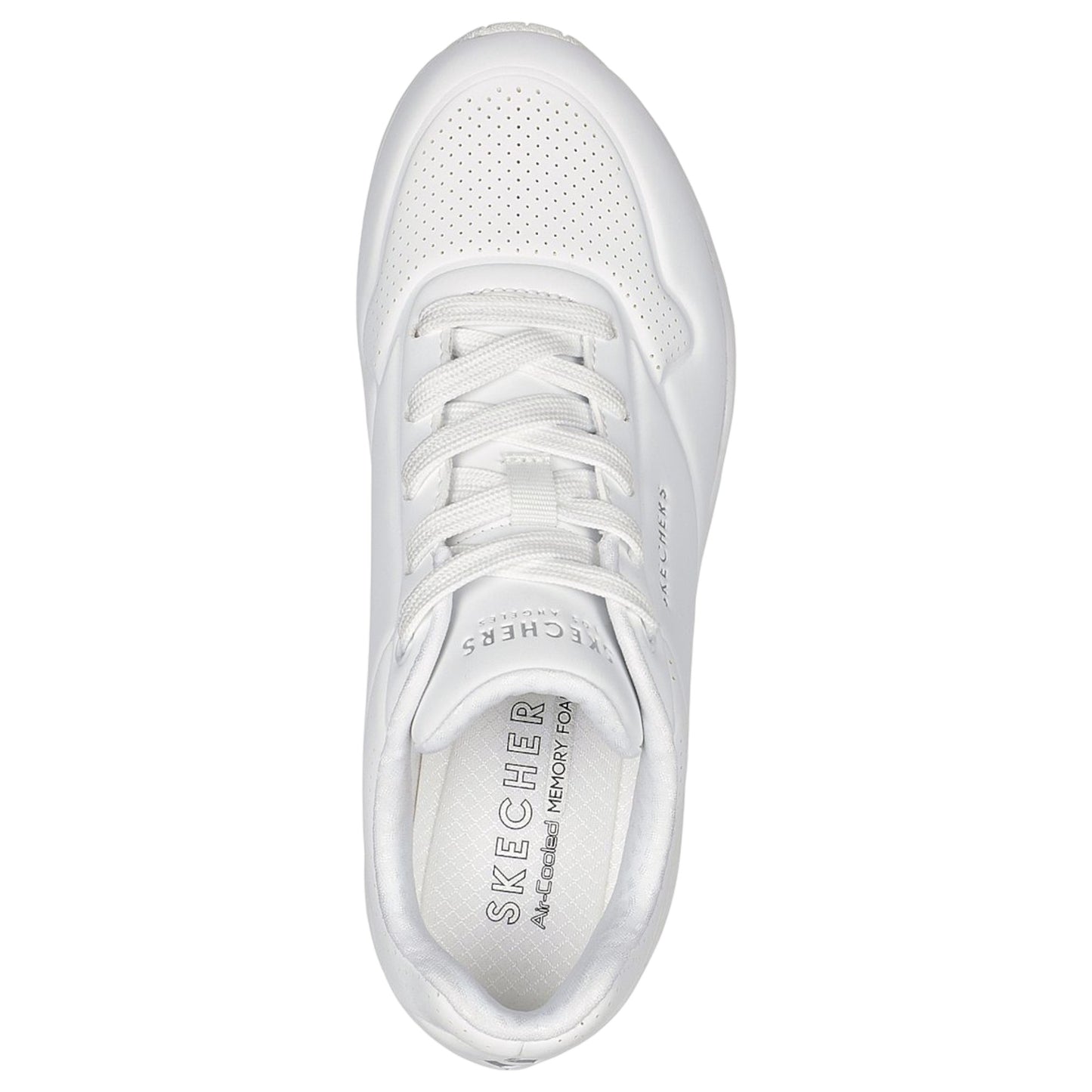 Womens Skechers Uno - Stand On Air Shoes White